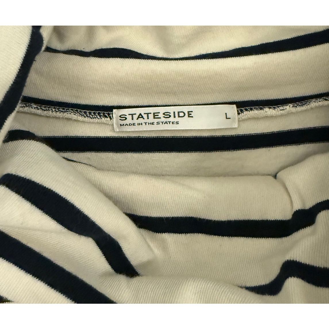 Other Stateside Cotton Jersey Funnel Neck Top Large Size L / US 10 / IT 46 - 3 Thumbnail