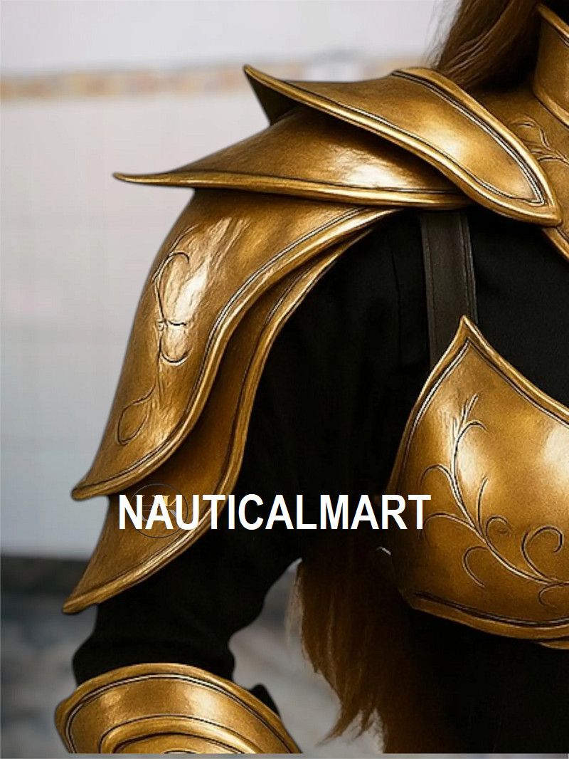 Other Elven Queen Brass Armor Suit Size ONE SIZE - 3 Thumbnail