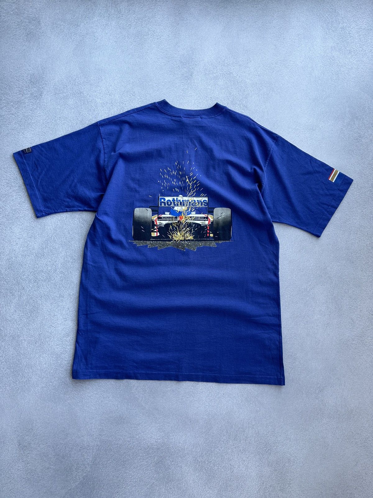 Formula 1 × Vintage Vintage Rothmans Williams Renault F1 Racing T-shirt Size US L / EU 52-54 / 3 - 9 Thumbnail