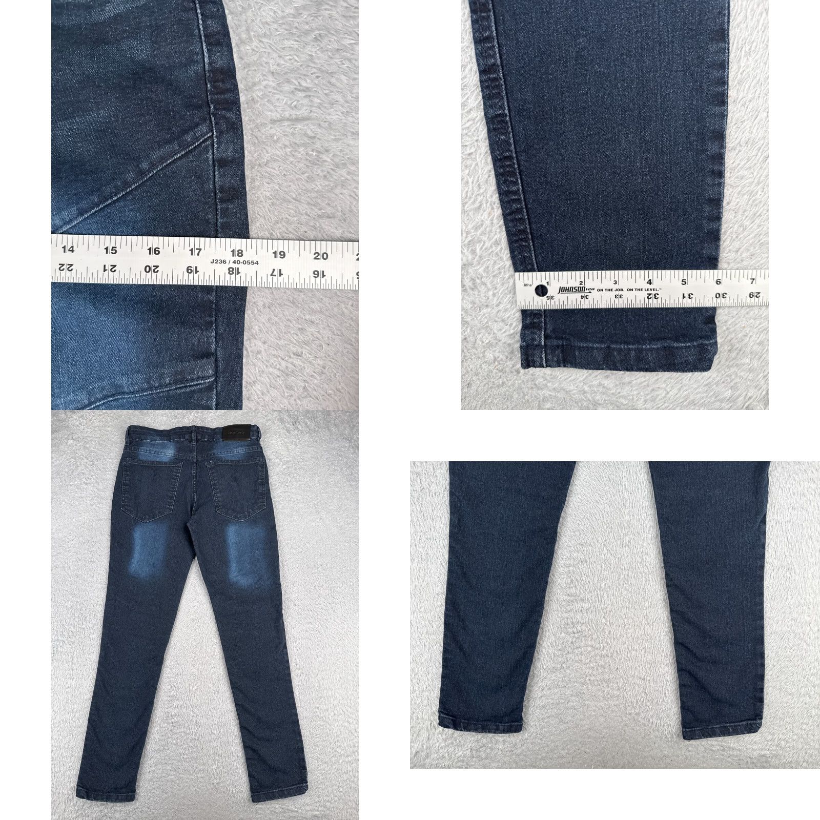 Vintage Denim Trends Jeans Womens Jeans Blue Dark Wash Mid Rise Stretch 30x30 Bootcut 5-Pocket Denim Trends Womens Boys? Size 30" / US 8 / IT 44 - 9 Thumbnail