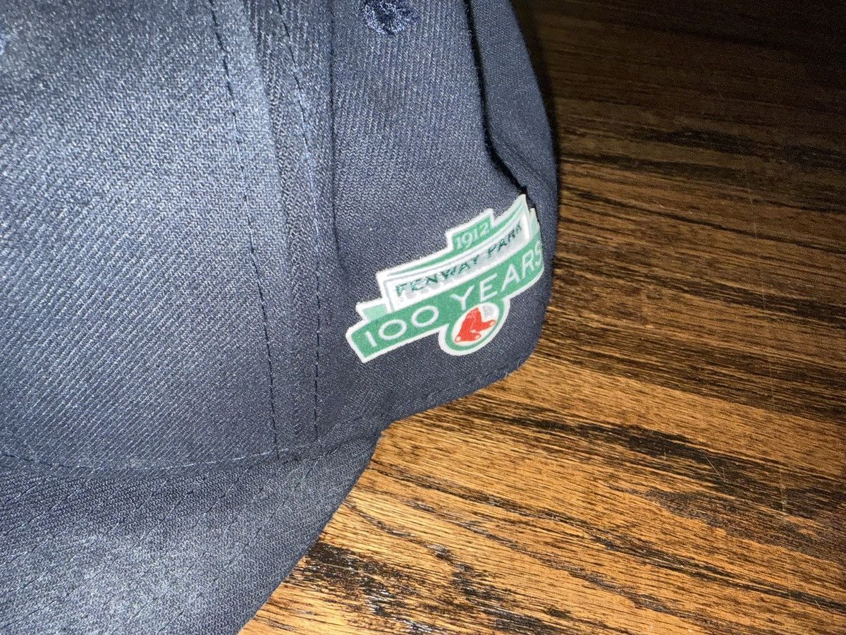 New Era Boston Red Sox Hat Cap New Era Fitted Fenway Park 100 Years Size ONE SIZE - 2 Thumbnail