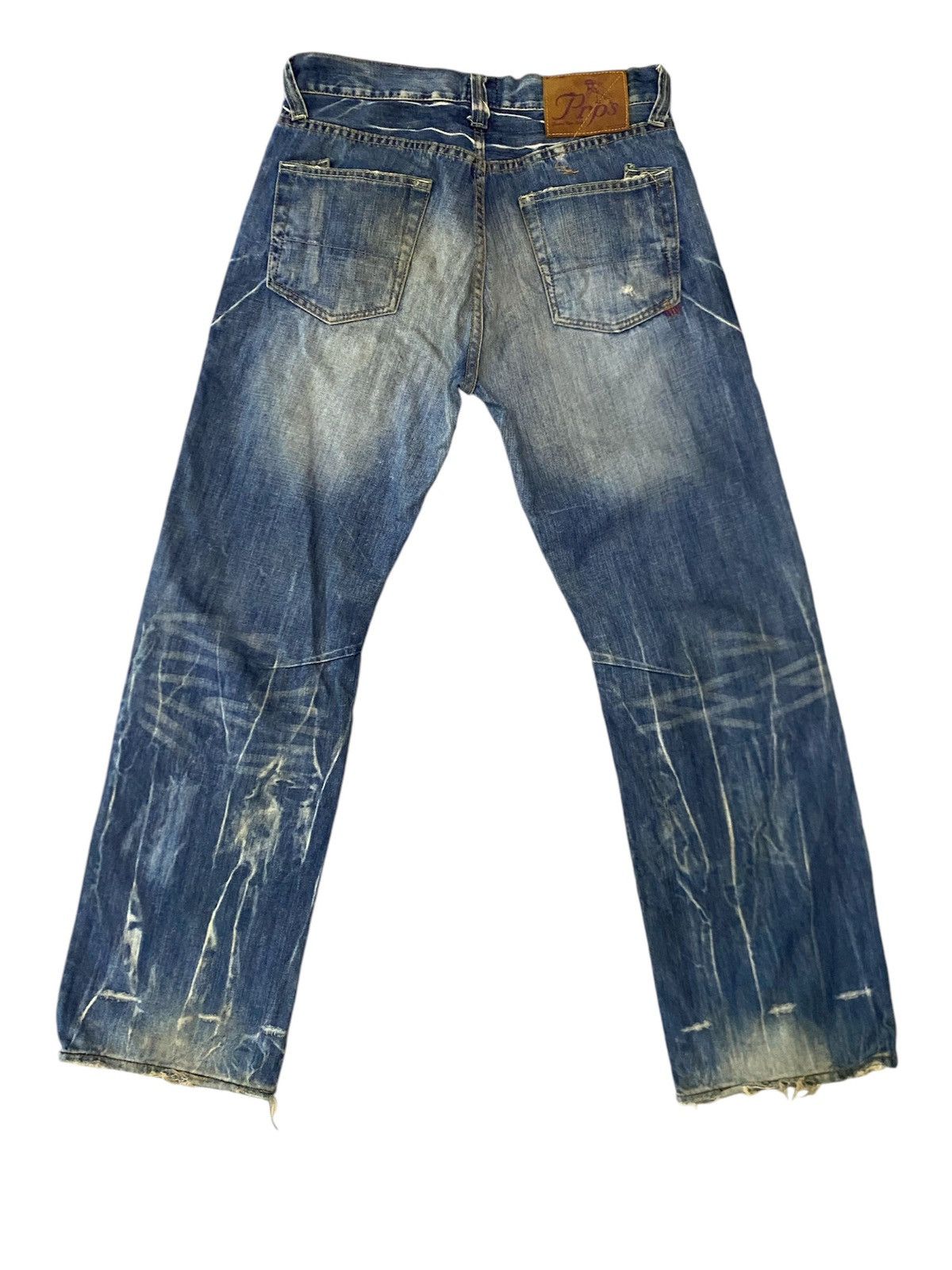 Japanese Brand × Prps PRPS DISTRESS BAGGY DESIGN Size US 32 / EU 48 - 5 Thumbnail