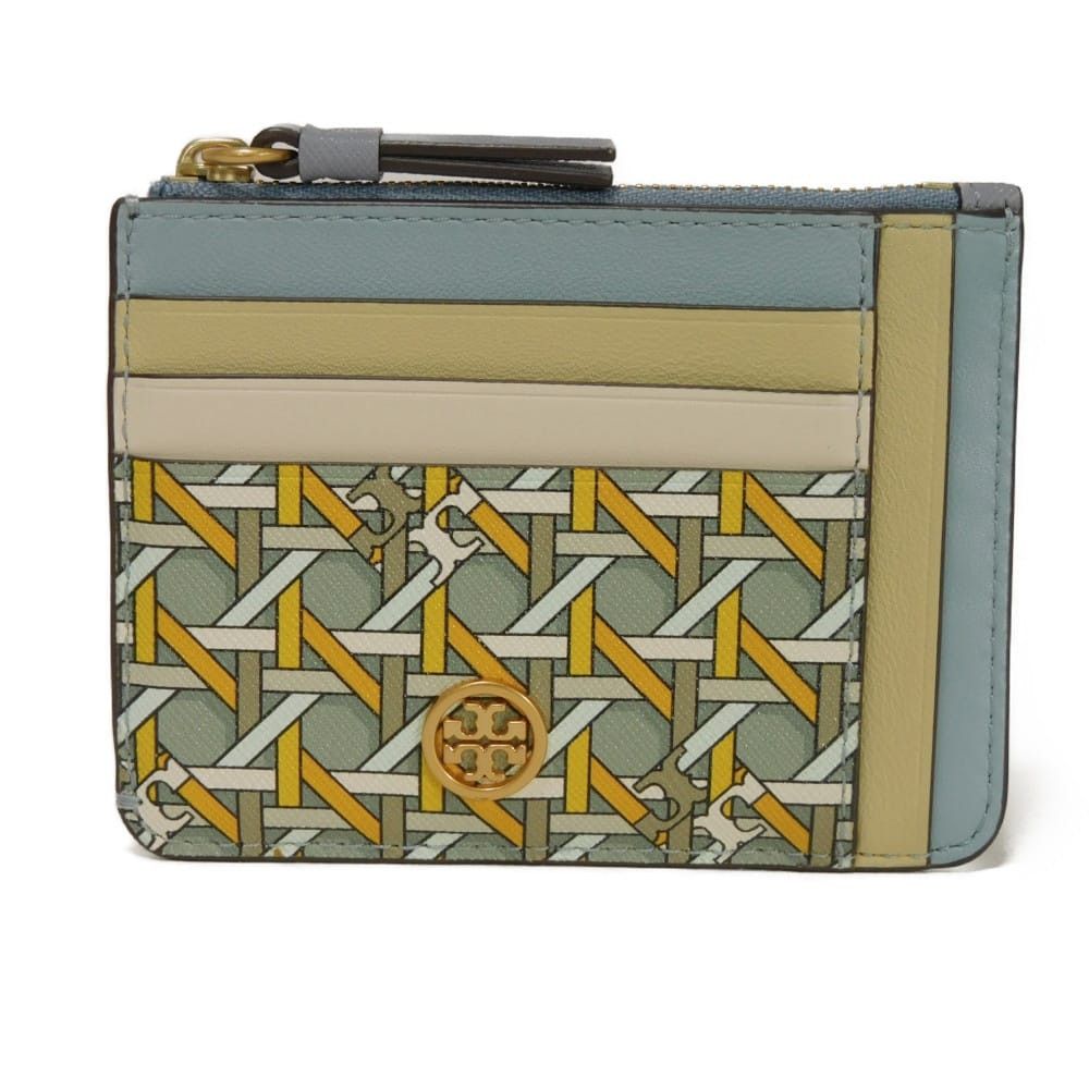 Tory Burch Tory Burch Tory Burch Robinson Smooth Leather Fragment Case Coin Case Leather Coin Case 79423 DUTY FREE for USA Size ONE SIZE - 1 Thumbnail