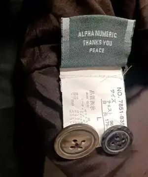 Avirex vintage alpha numeric bomber flight jacket Size US M / EU 48-50 / 2 - 9 Thumbnail