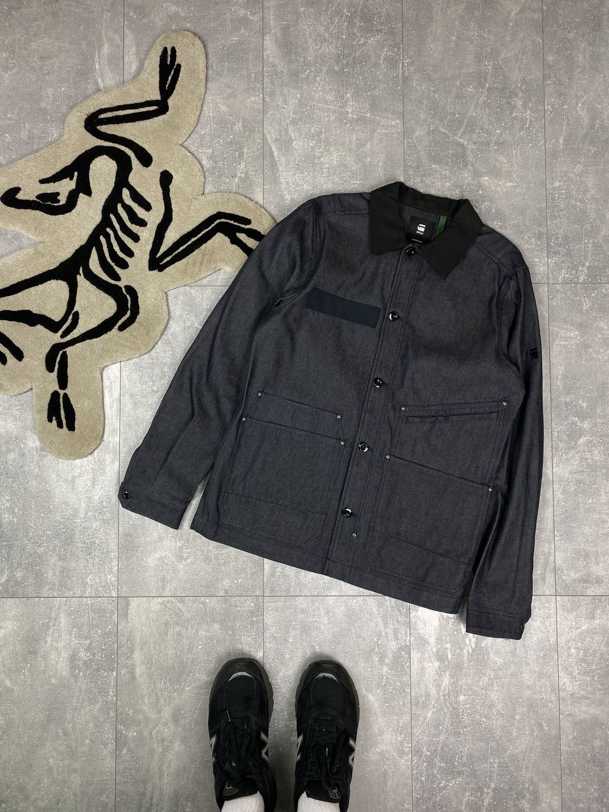 G-Star G Star Raw Denim Jacket Size US L / EU 52-54 / 3 - 1 Thumbnail