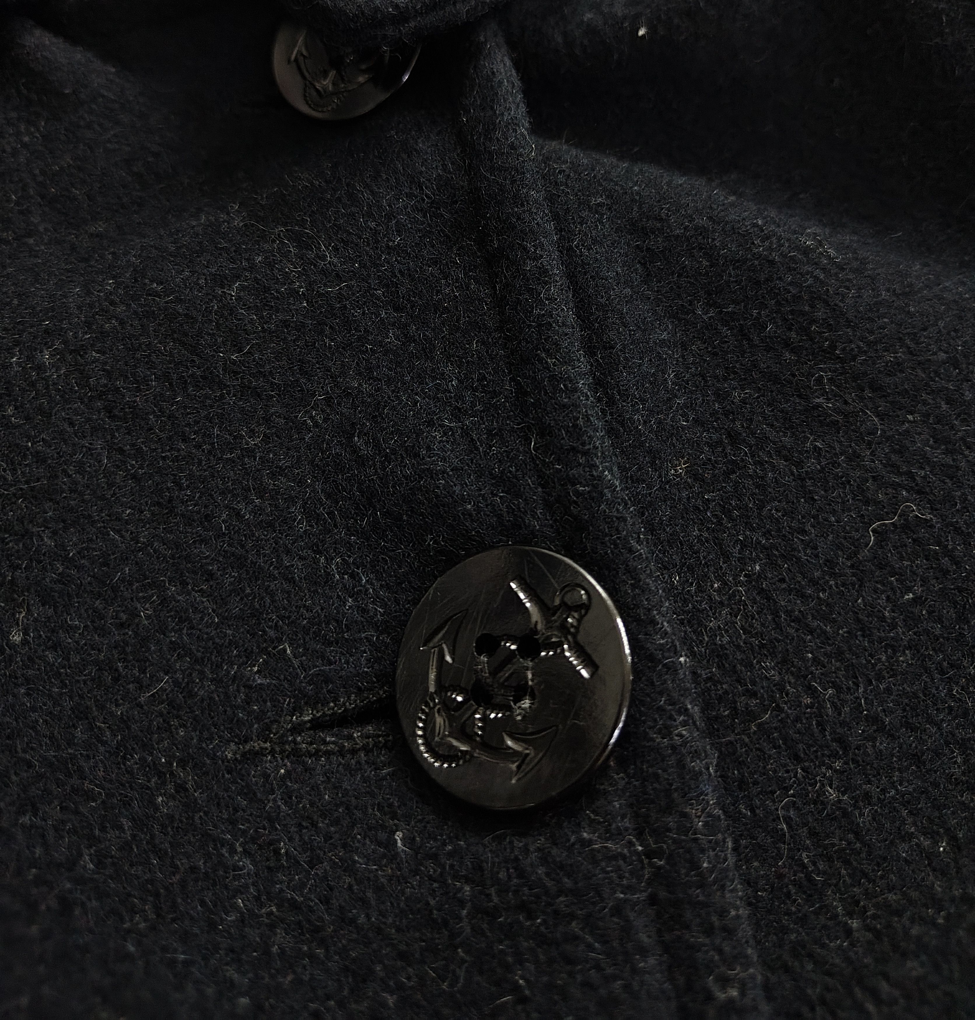 Schott Schott X Earth Music & Ecology Pea Coat #J1 Size S / US 4 / IT 40 - 7 Thumbnail
