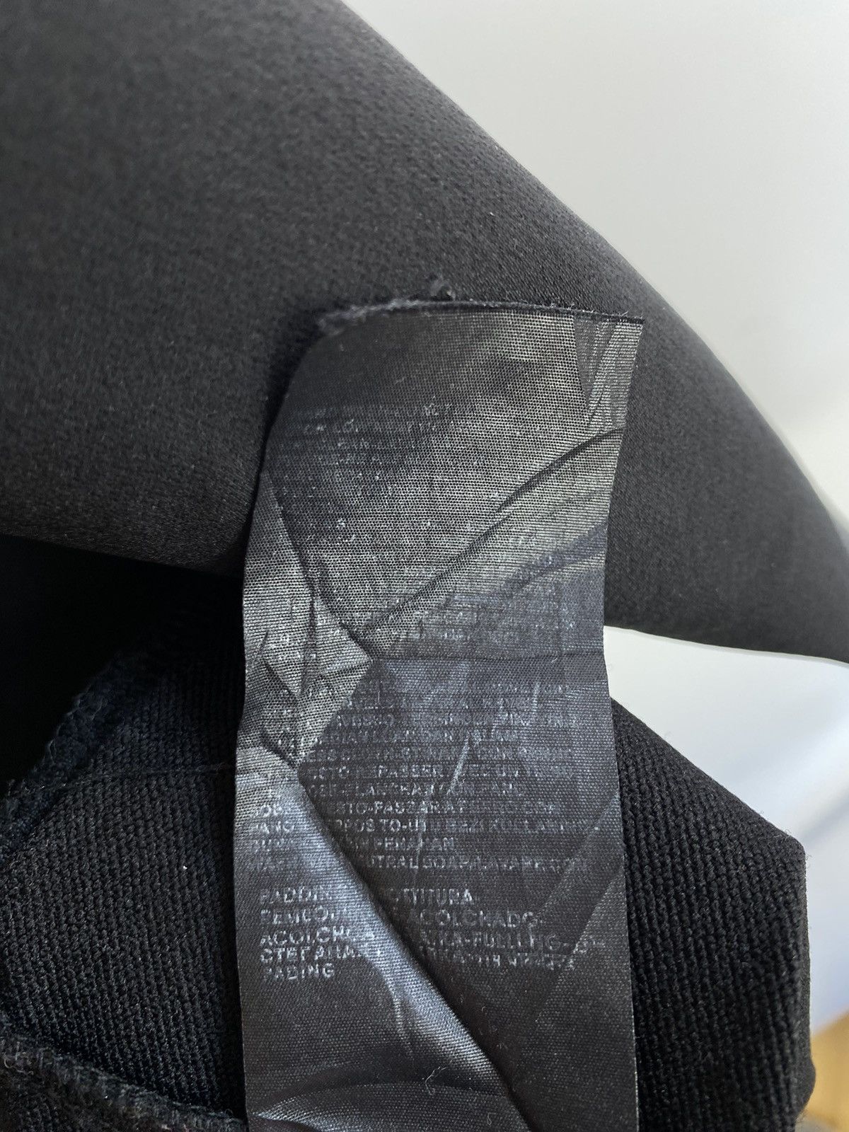 Alexander McQueen × Designer × MCQ MCQ Alexander McQueen Neoprene Sweatshirt Black reflective Size US M / EU 48-50 / 2 - 10 Thumbnail