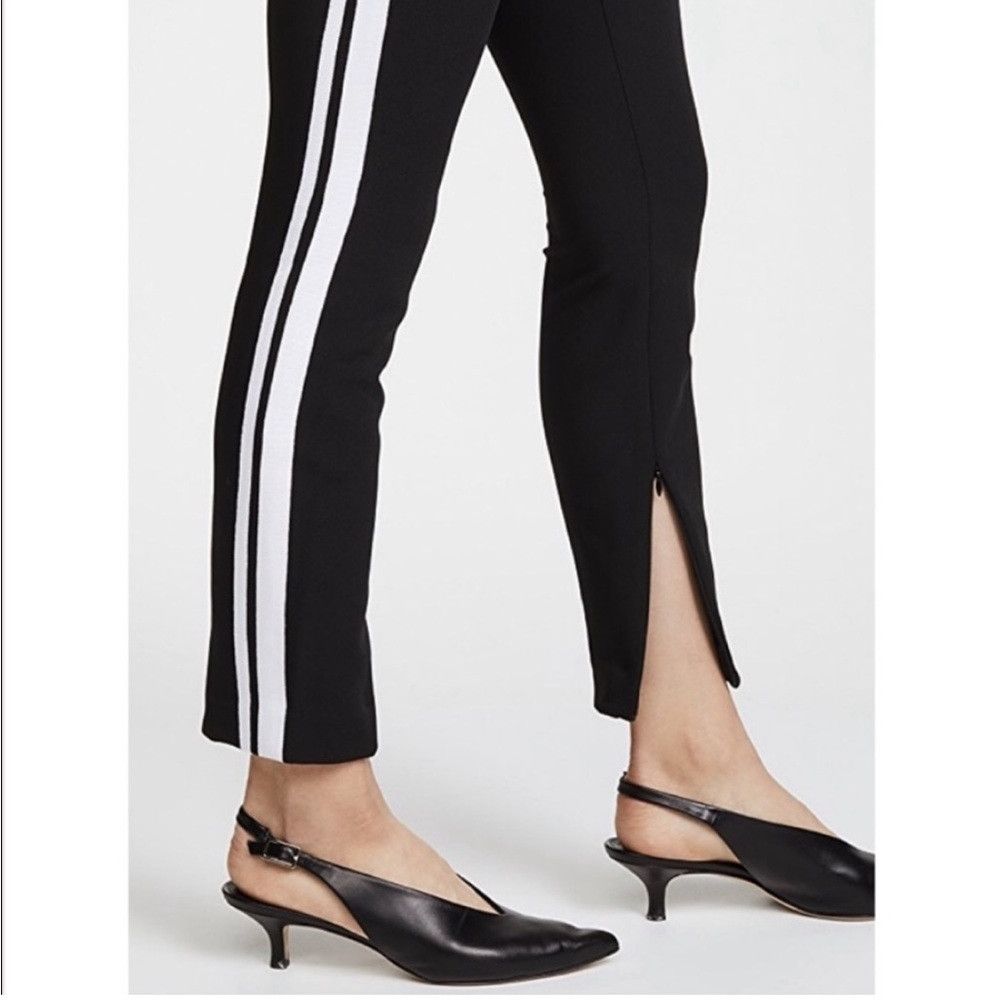 Cinq a Sept Cinq a sept kiana pants racer stripe legging ankle zipper t Size 26" / US 2 / IT 38 - 2 Thumbnail