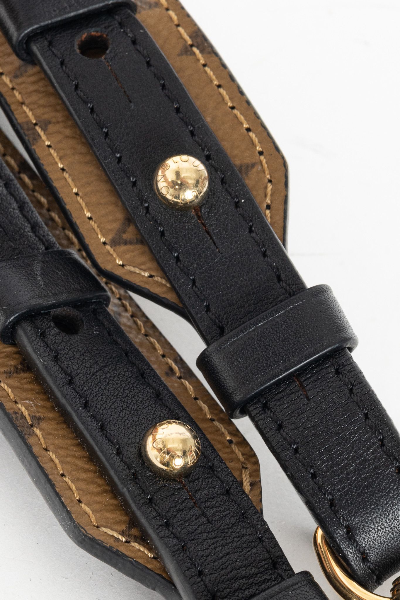 Louis Vuitton Louis Vuitton Monogram Reverse/Leather Bandouliere Bag Strap Size ONE SIZE - 4 Thumbnail