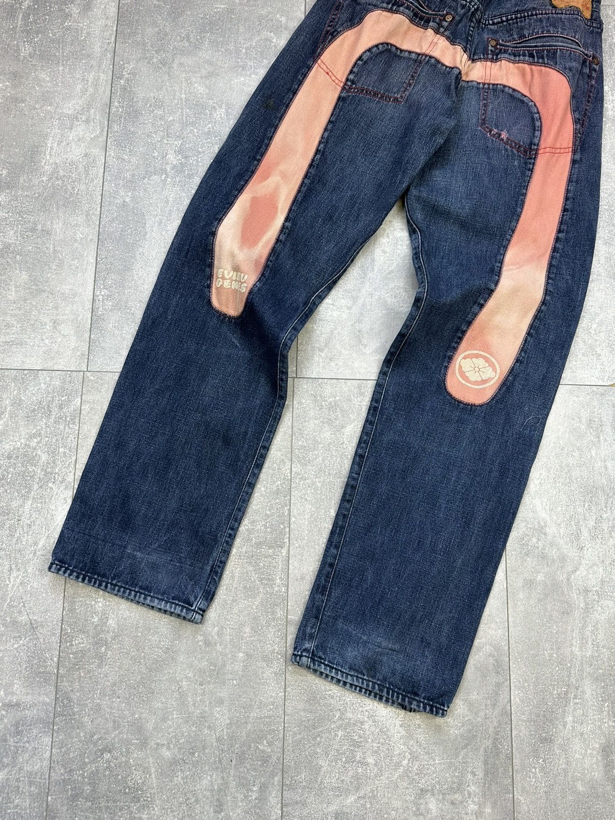 Evisu Vintage Evisu Japanese Denim Jeans Pants Overprint Logo Size US 30 / EU 46 - 5 Thumbnail