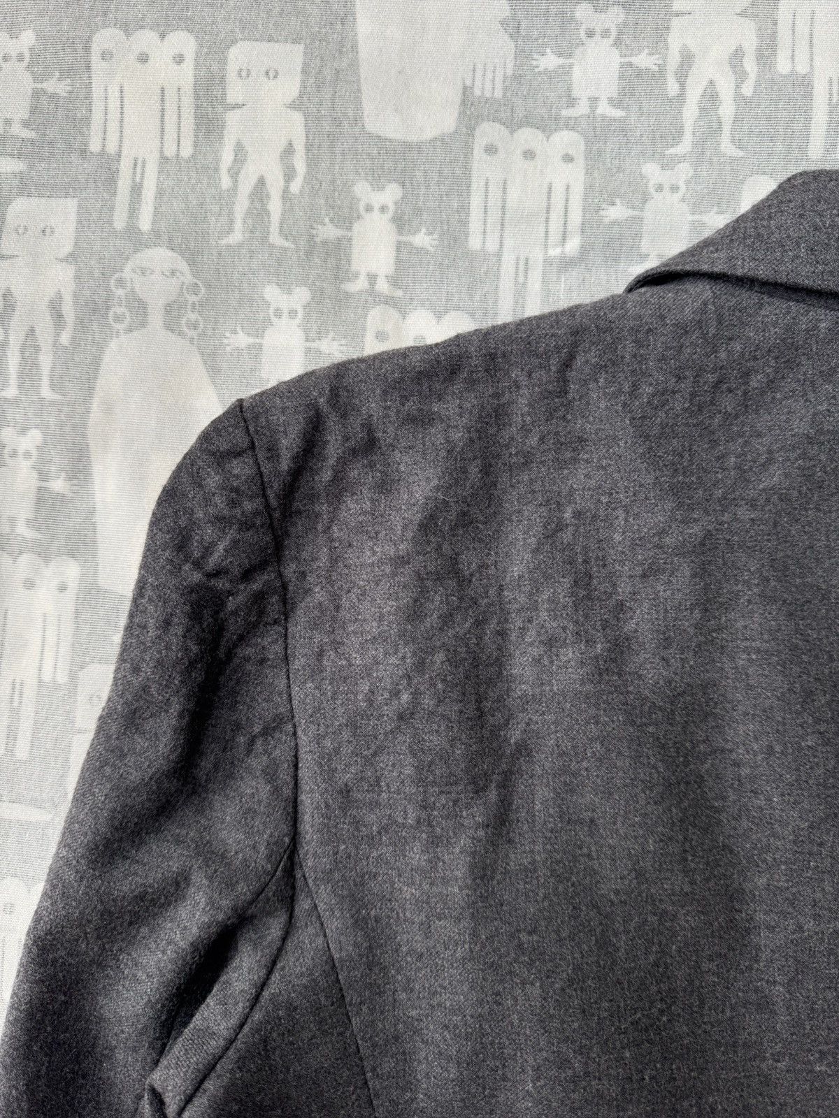 Maison Margiela Maison Martin Margiela AW07 Creased Shoulders Wool Blazer Size M / US 6-8 / IT 42-44 - 8 Thumbnail