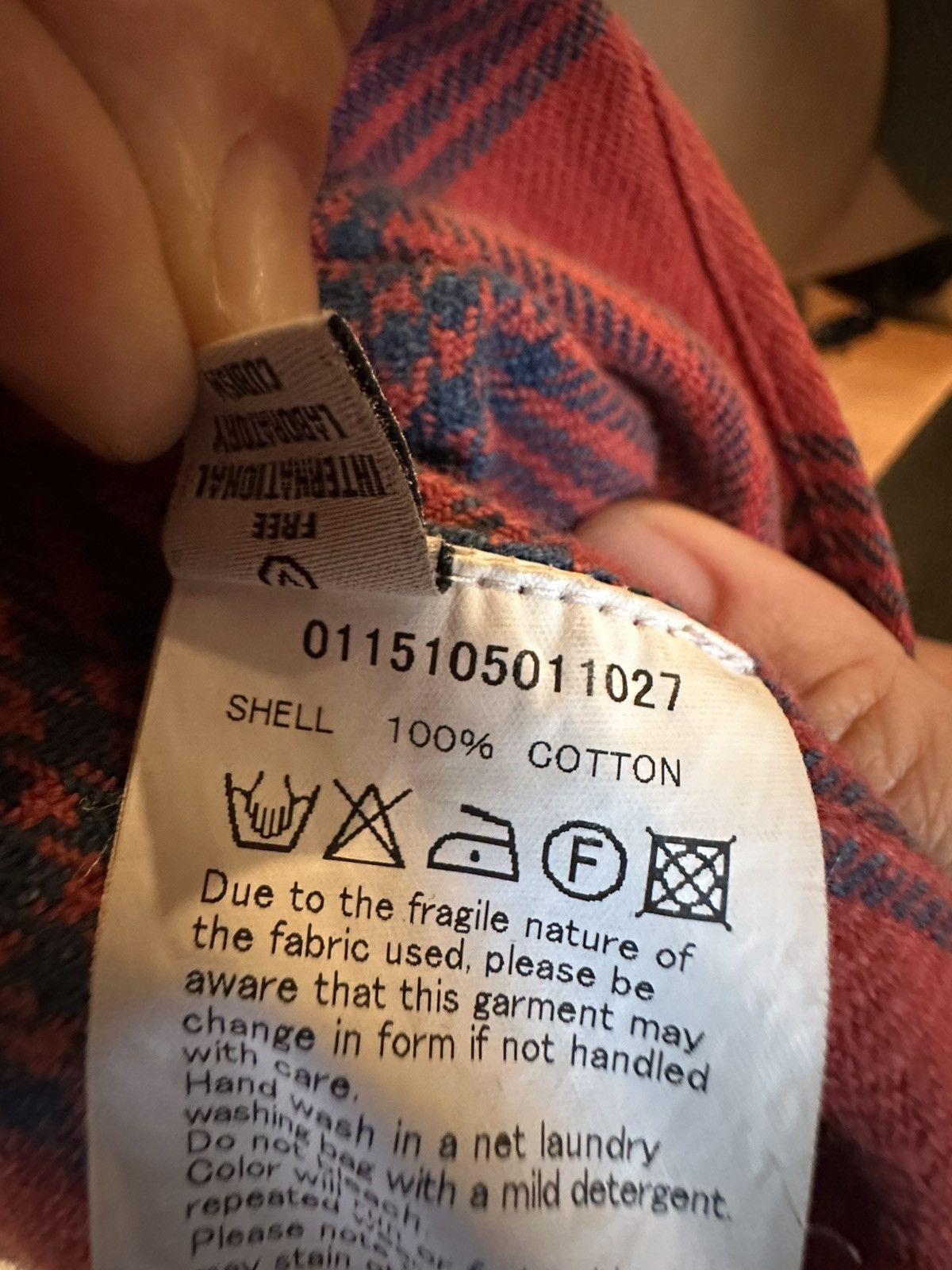 Visvim Visvim 15Ss Black Elk Flannel Check Long Sleeve Shirt Red Size US L / EU 52-54 / 3 - 7 Thumbnail