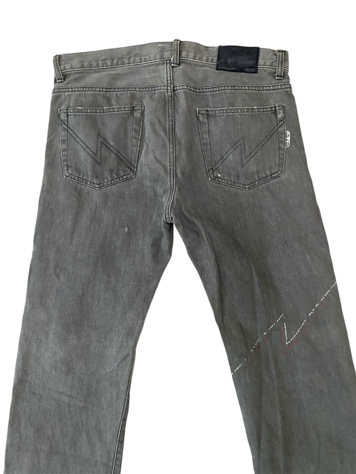 Neighborhood NEIGHBORHOOD SELVEDGE BLACK DENIM LIGHTNING POCKET Size US 34 / EU 50 - 6 Thumbnail