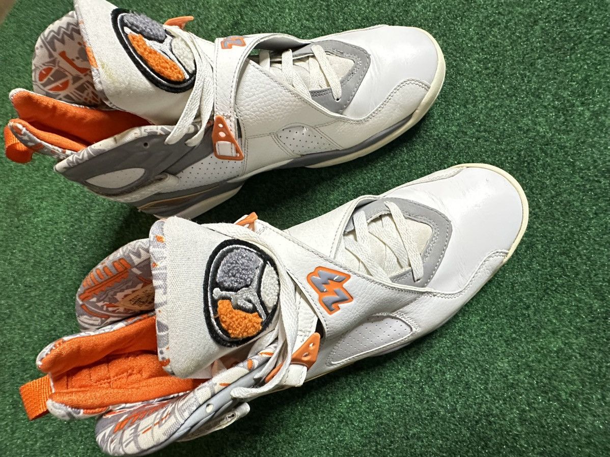Air Jordan retro 8s “orange blaze stealth” ‘07