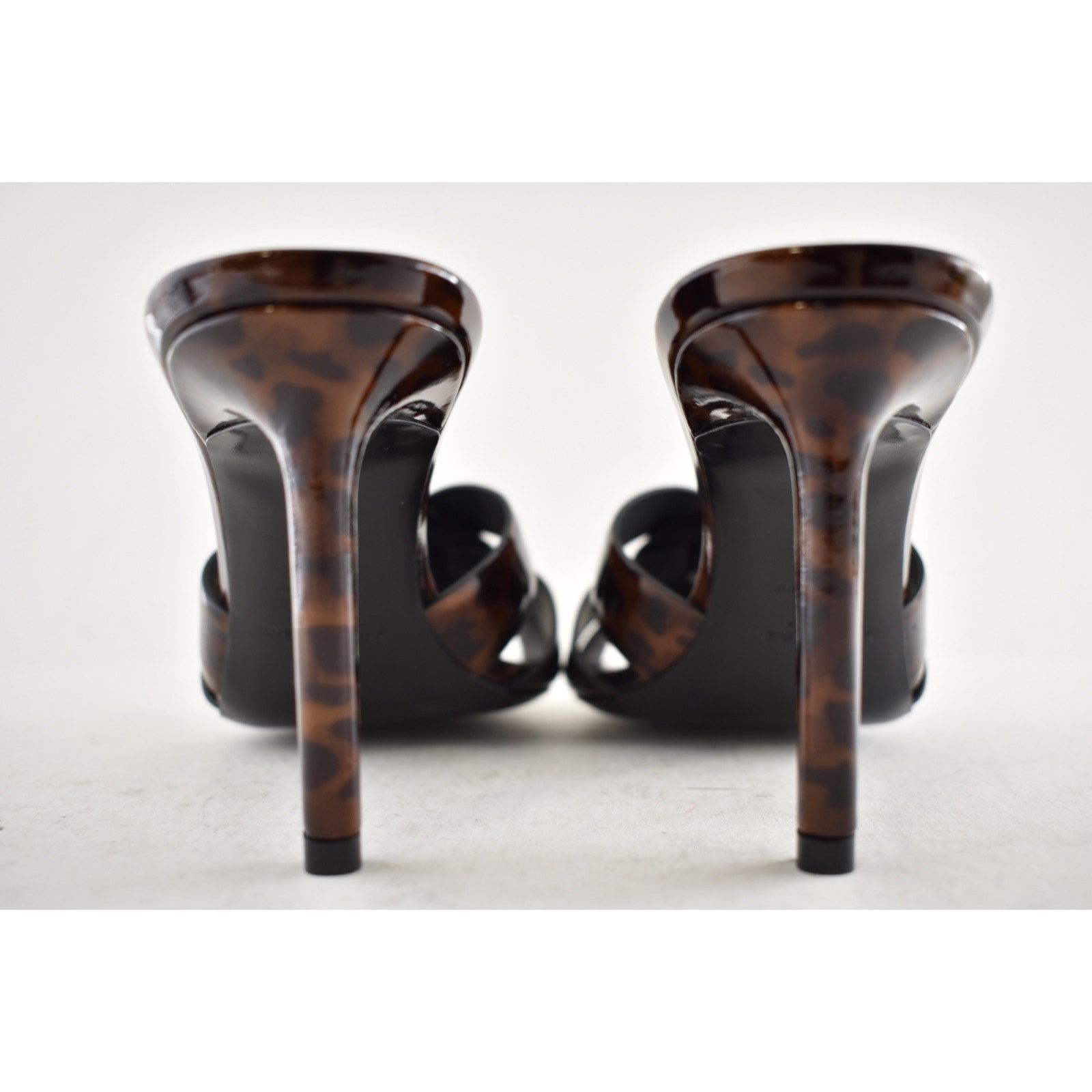 Yves Saint Laurent Saint Laurent Tribute 85 Mule Sandal Black Brown Size US 8 / IT 38 - 16 Thumbnail