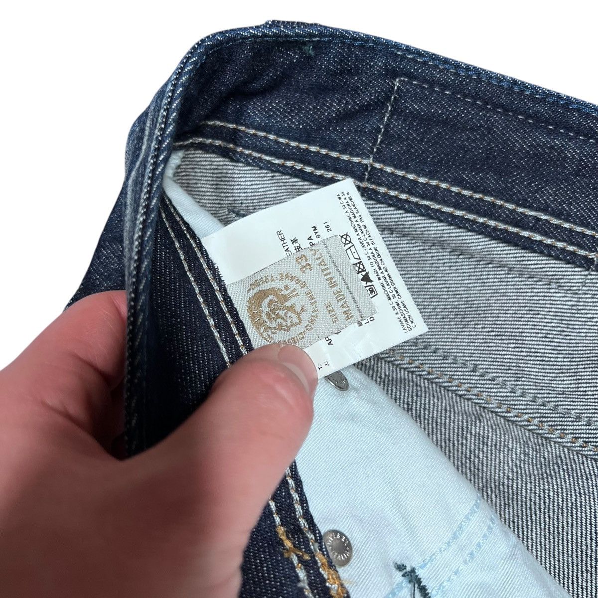 Designer × Diesel Diesel Jeans Viker R Box Wash 008YM Italy Made Denim Pants Size US 34 / EU 50 - 5 Thumbnail