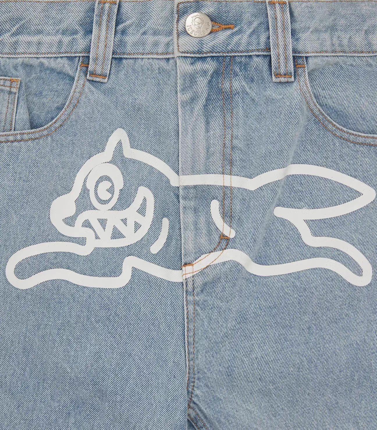 Billionaire Boys Club BBC Flying Dog Denim Shorts Q5 Size US 34 / EU 50 - 4 Thumbnail