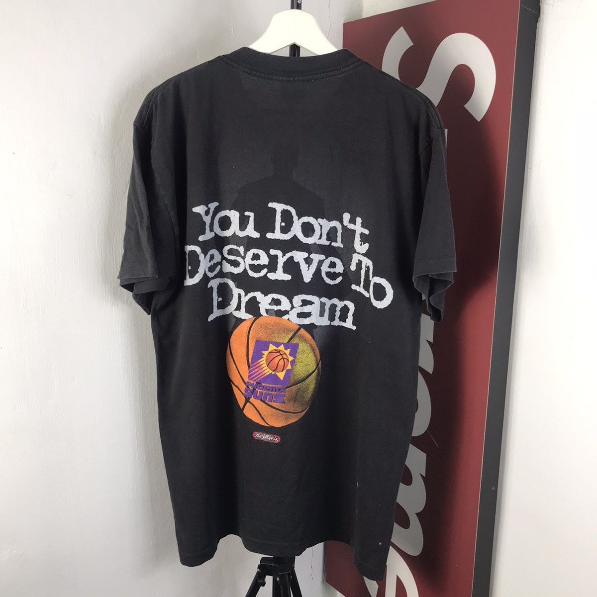 1993 NBA finals Tシャツ Vintage 90's Chicago Bulls 1993 NBA Finals Caricature new T