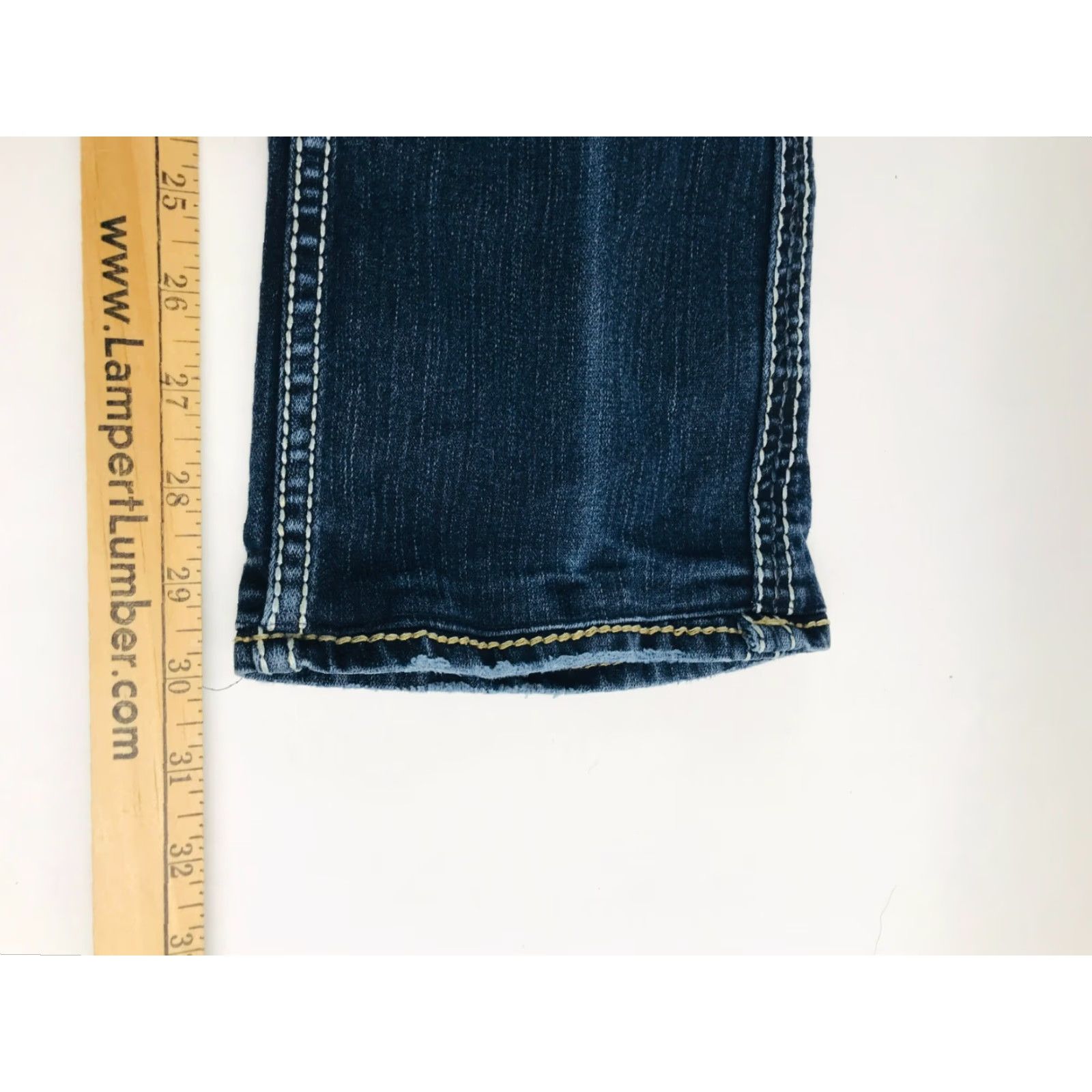 Silver Jeans Co. Silver Jeans Frances Jeans 27x30 Denim Pants Low Rise Blue 100% Cotton Women Jeans Straight Modern Vintage? No 27 Womens Jeans Silver Size 27" / US 4 / IT 40 - 4 Thumbnail