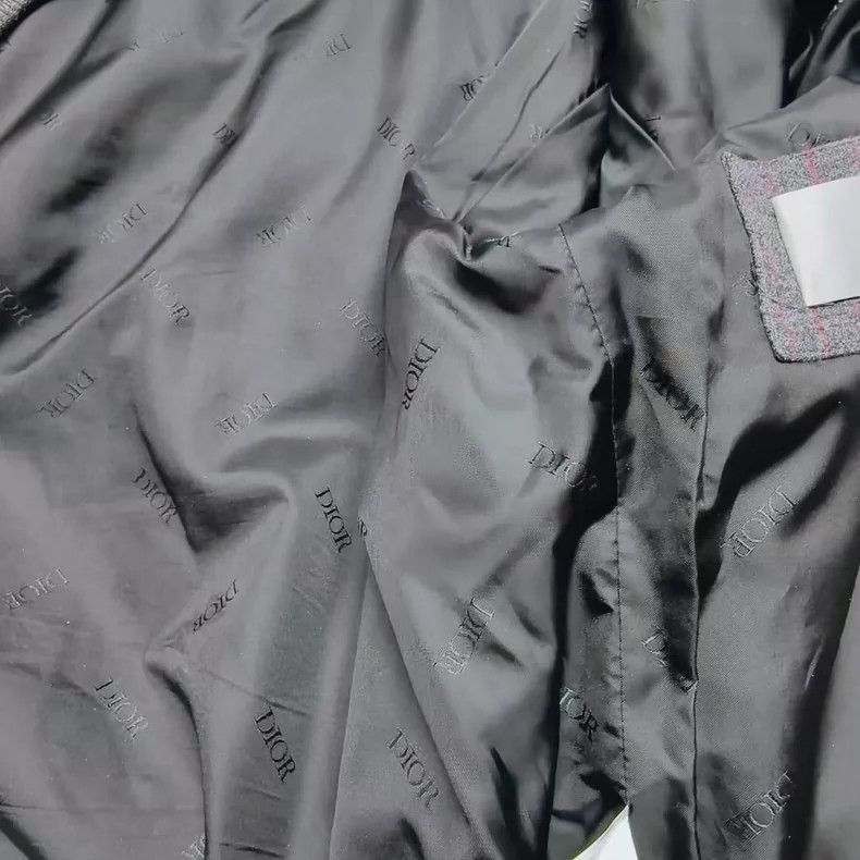 Dior Dior Homme gray letter print jacket Size US L / EU 52-54 / 3 - 5 Thumbnail