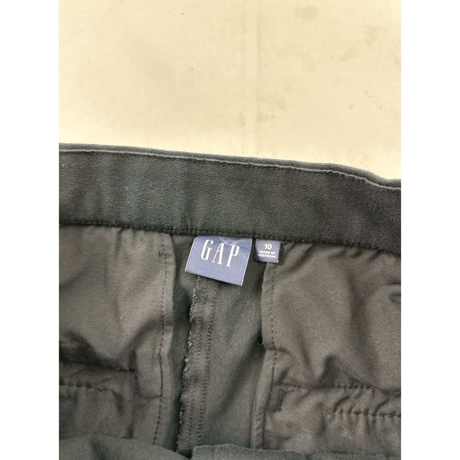 Gap VINTAGE Gap Pants Women’s 10 Flared Ankle Cotton Spandex Black Casual Business Travel Size 32" / US 10 / IT 46 - 5 Thumbnail