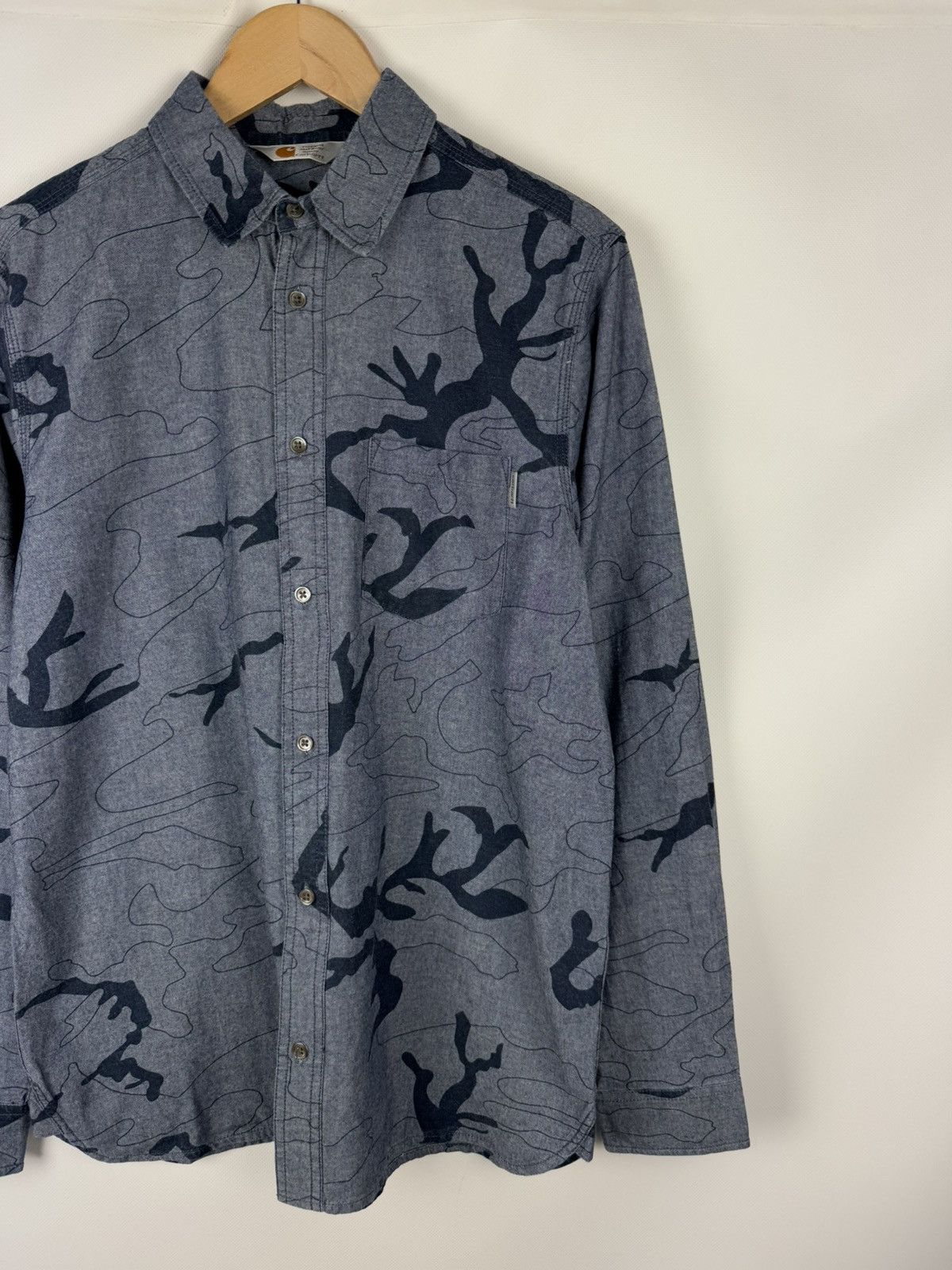 Carhartt Carhartt L/S Bowie Men’s Button Up Shirt Size L Size US L / EU 52-54 / 3 - 3 Thumbnail