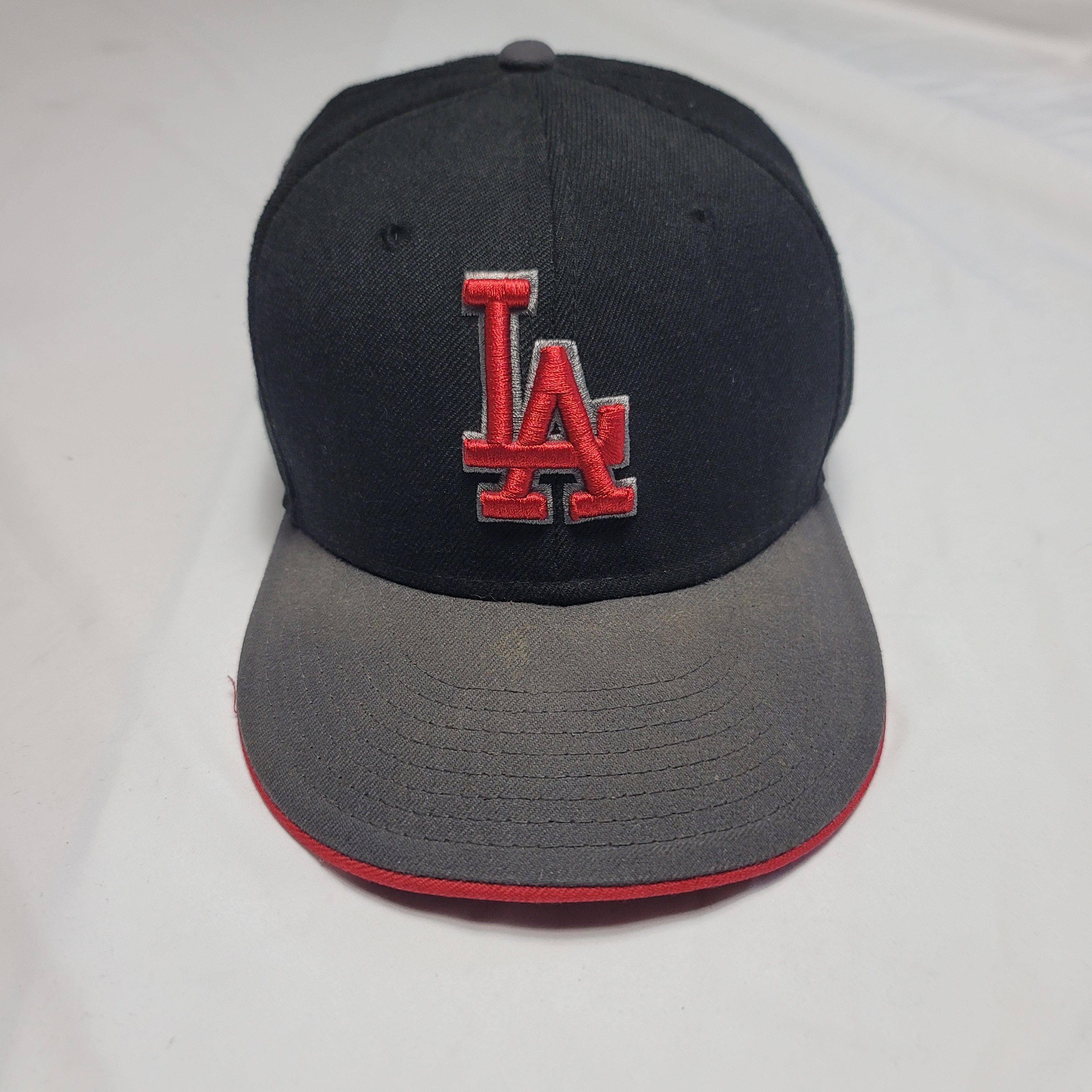 New Era LA Dodgers New Era 59FIFTY Hat - 7 1/8 (56.8 cm) Size ONE SIZE - 1 Thumbnail