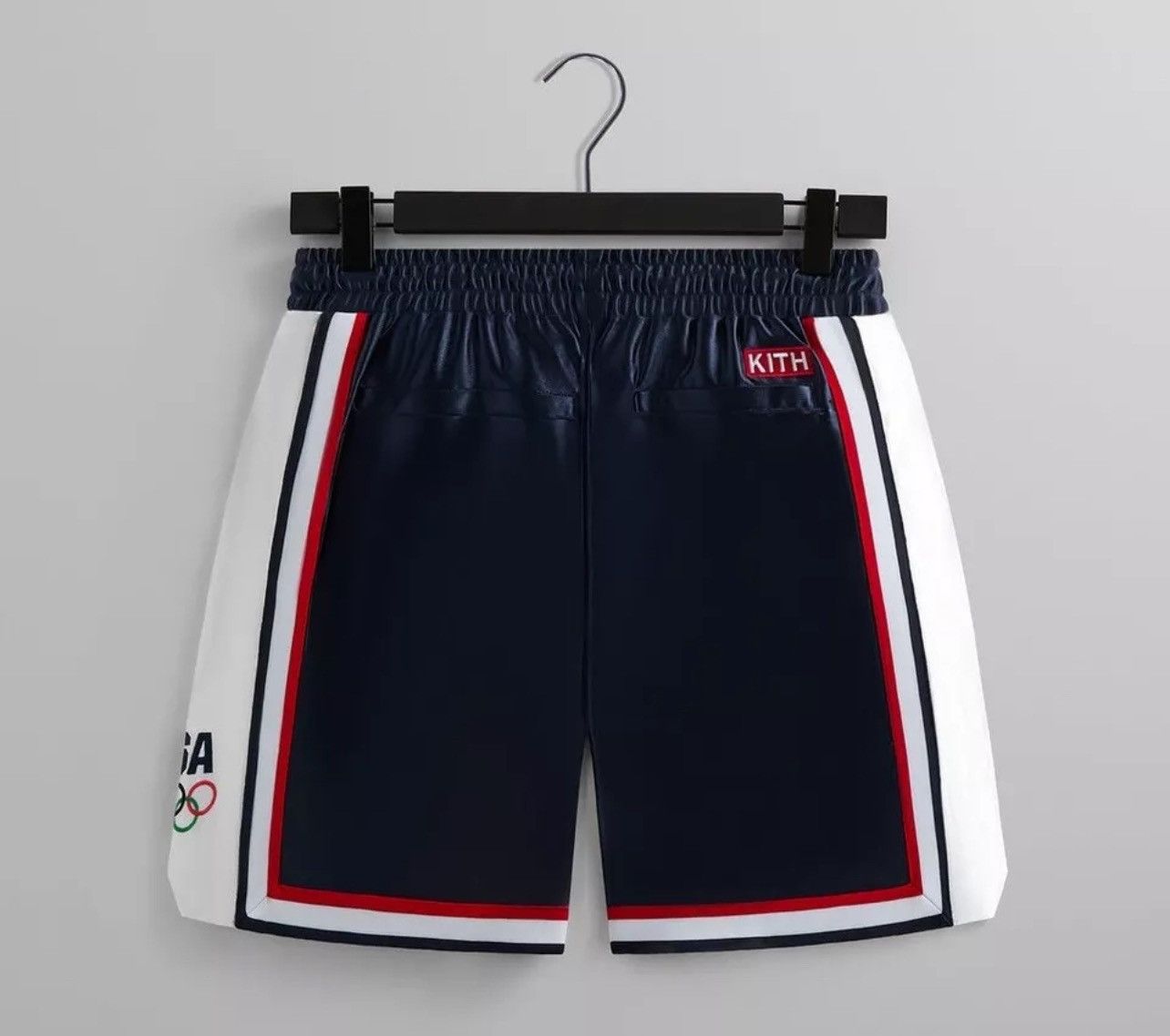 Kith Kith for Team USA Faille Jersey Ryan Short Nocturnal Medium Size US 32 / EU 48 - 2 Thumbnail