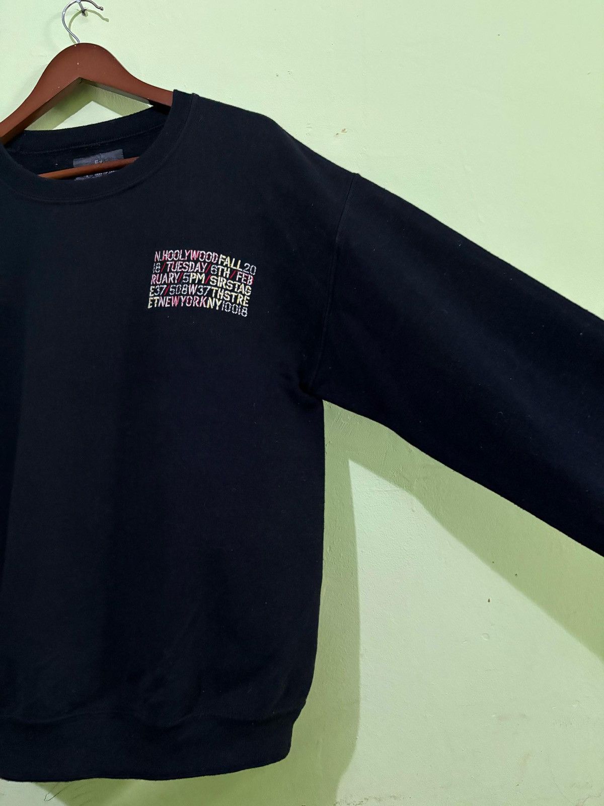 Japanese Brand × N.Hoolywood N.Hollywood Fall 2018 Swestshirt Newyork Staff Design Size US M / EU 48-50 / 2 - 3 Thumbnail