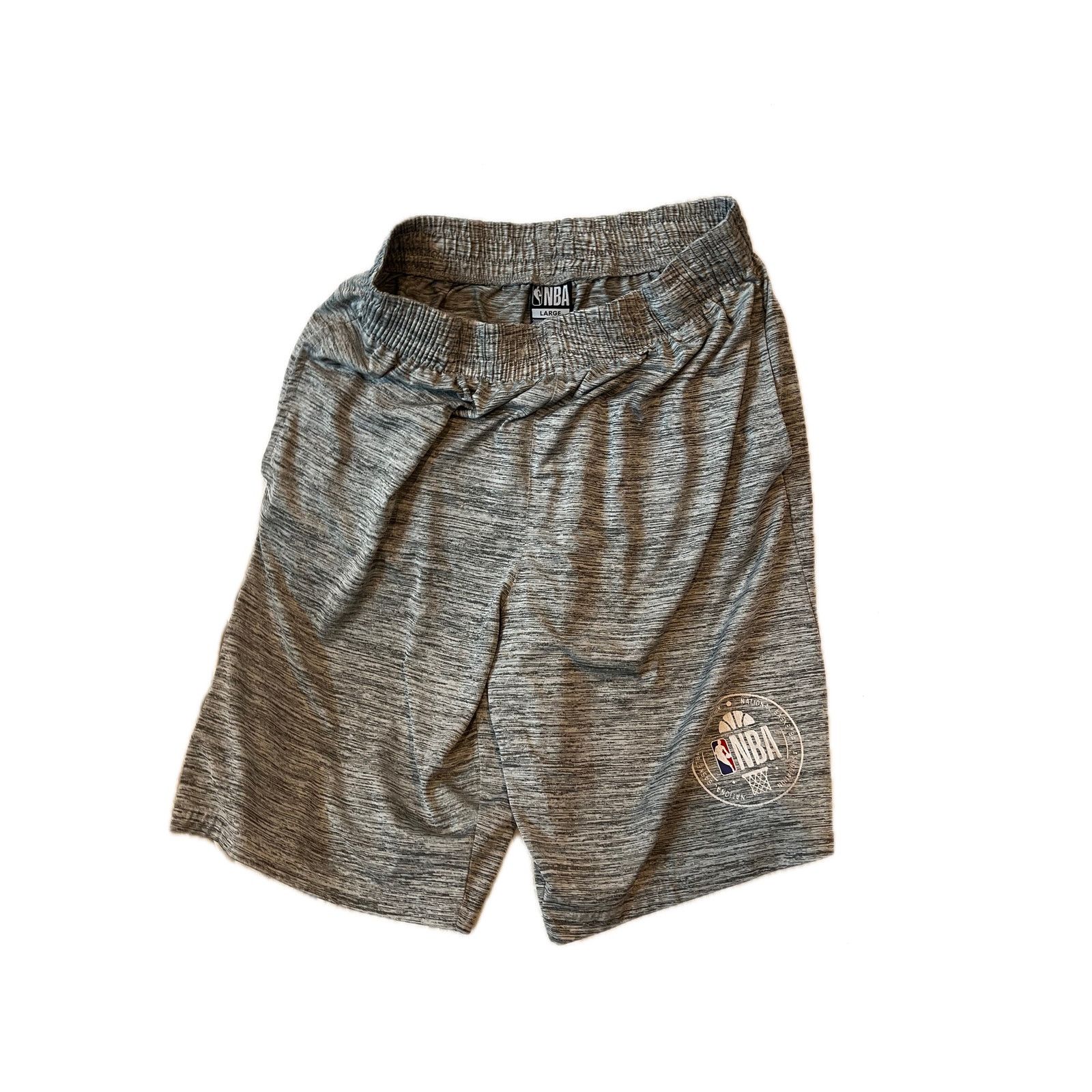 NBA NBA Gray Basketball Shorts, Men's L Size US 38 / EU 54 - 1 Thumbnail
