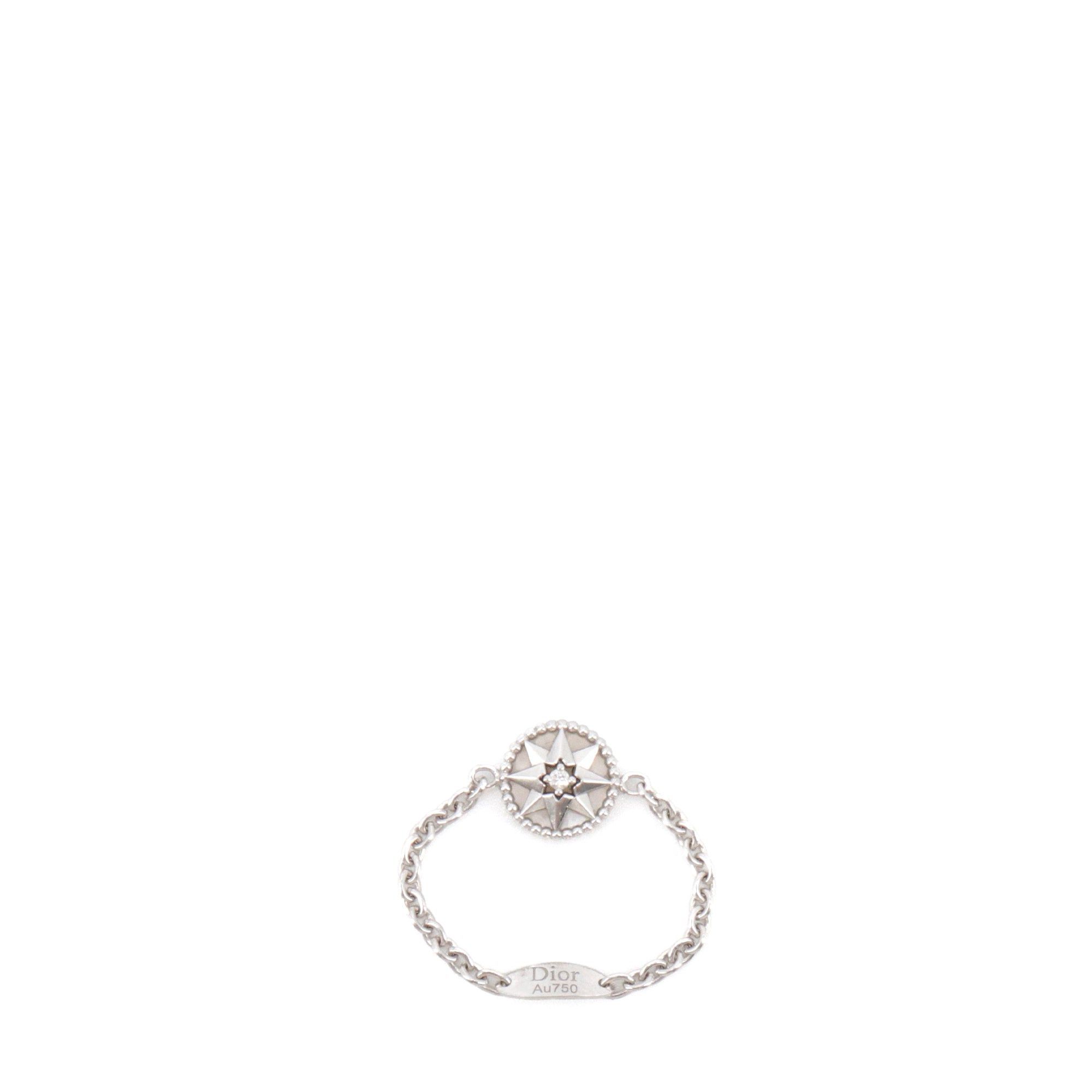 Dior DIOR - Dior Rose Des Vents ring in white gold (T50) Size ONE SIZE - 1 Thumbnail