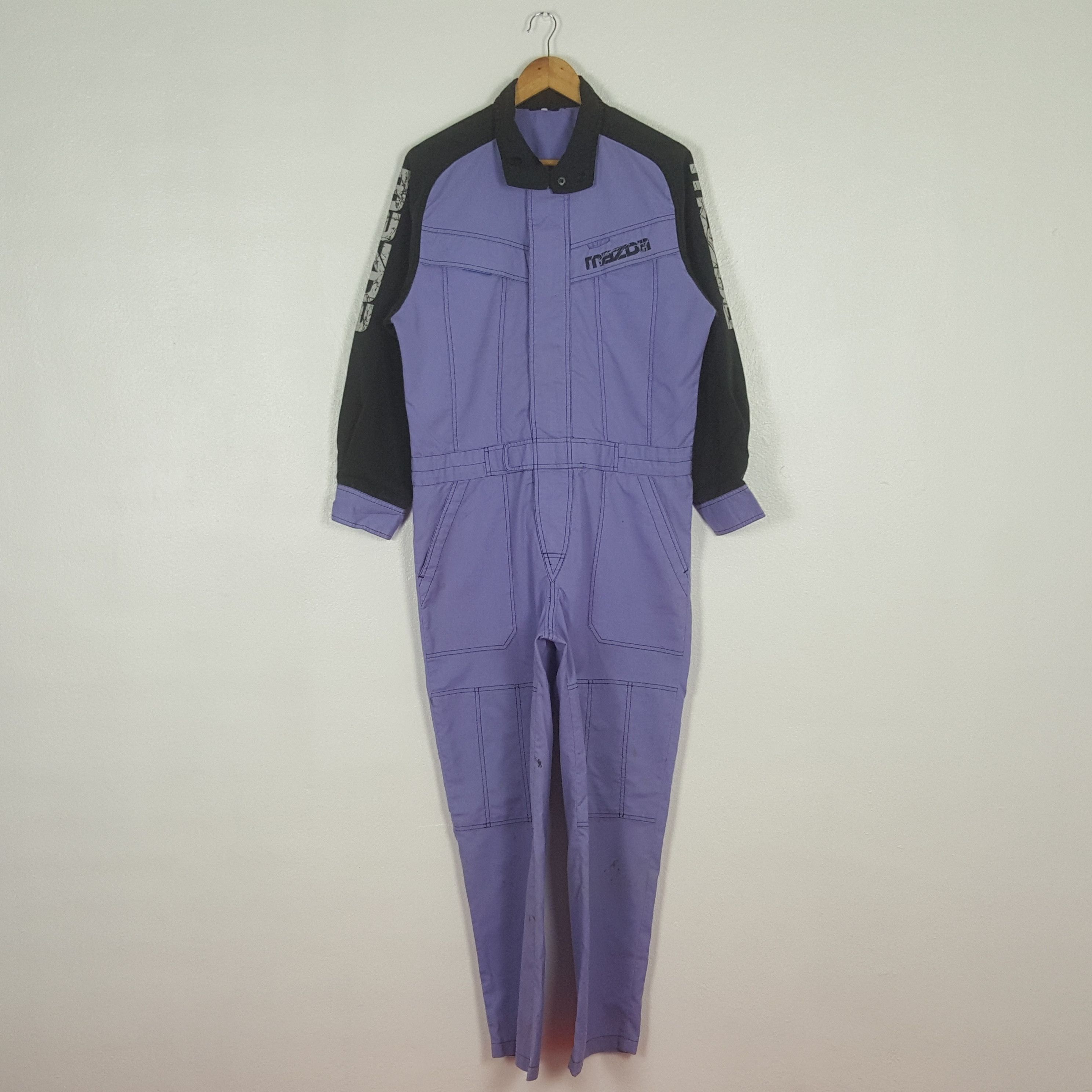 Japanese Brand Vintage Mazda Racing Team Custom Art Coverall Jacket C309N10 Size US M / EU 48-50 / 2 - 4 Thumbnail