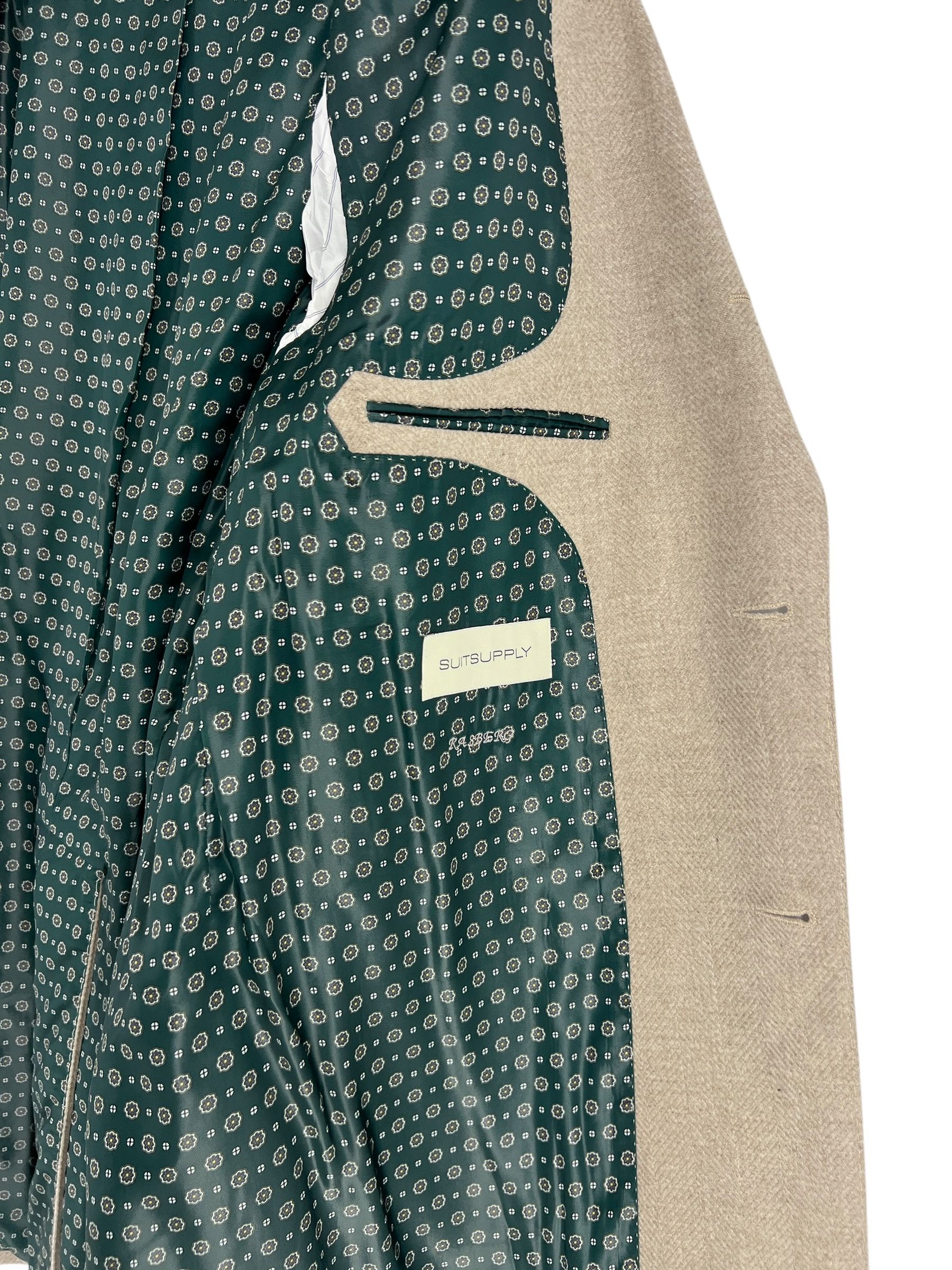 Suitsupply Vicenza Wool Cashmere Coat Jacket Overcoat Size UK/US:48R Size US M / EU 48-50 / 2 - 10 Thumbnail
