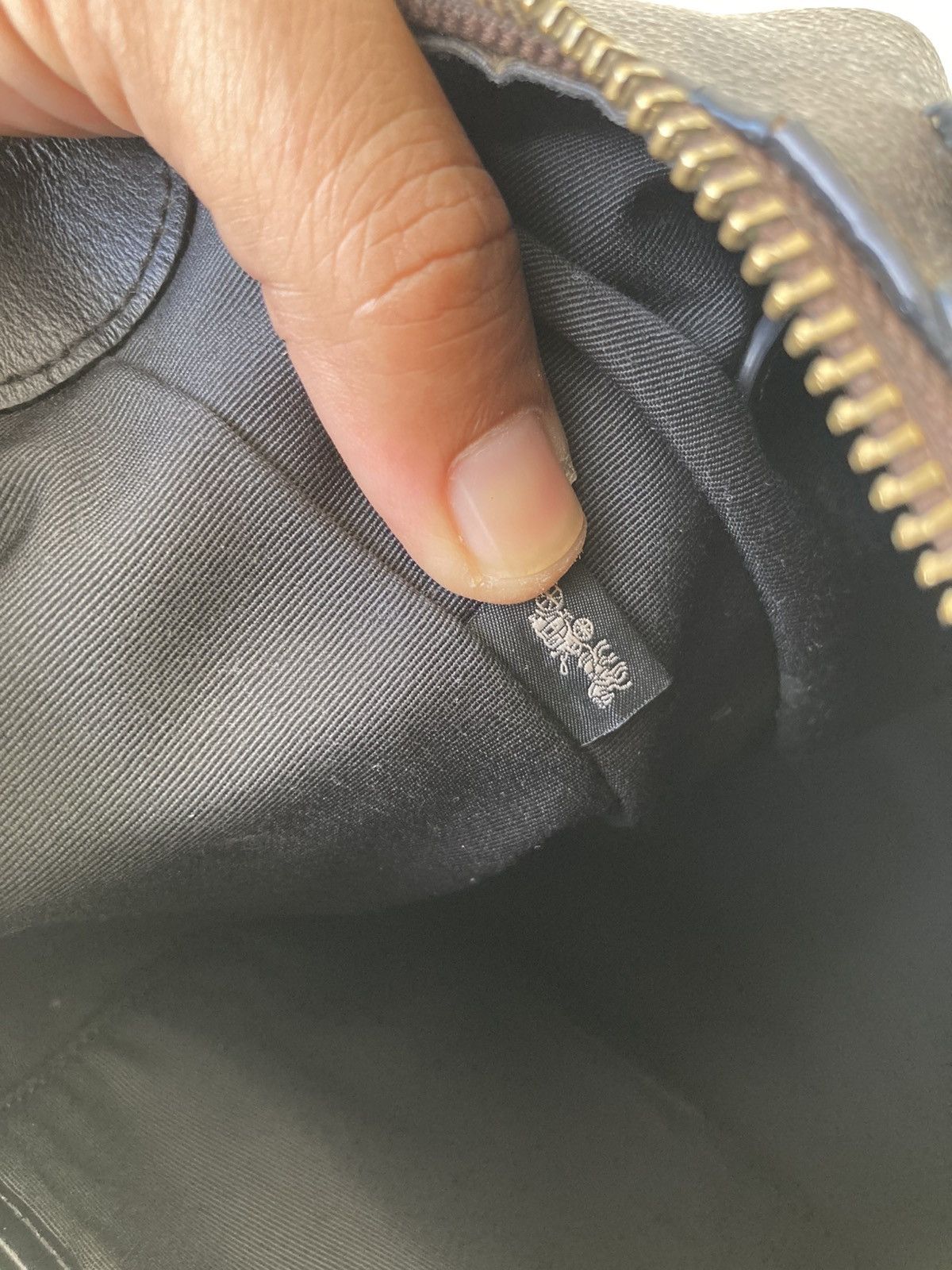 Coach Coach CC Signature Monogram Large Tote Zipper Bags Size ONE SIZE - 11 Thumbnail