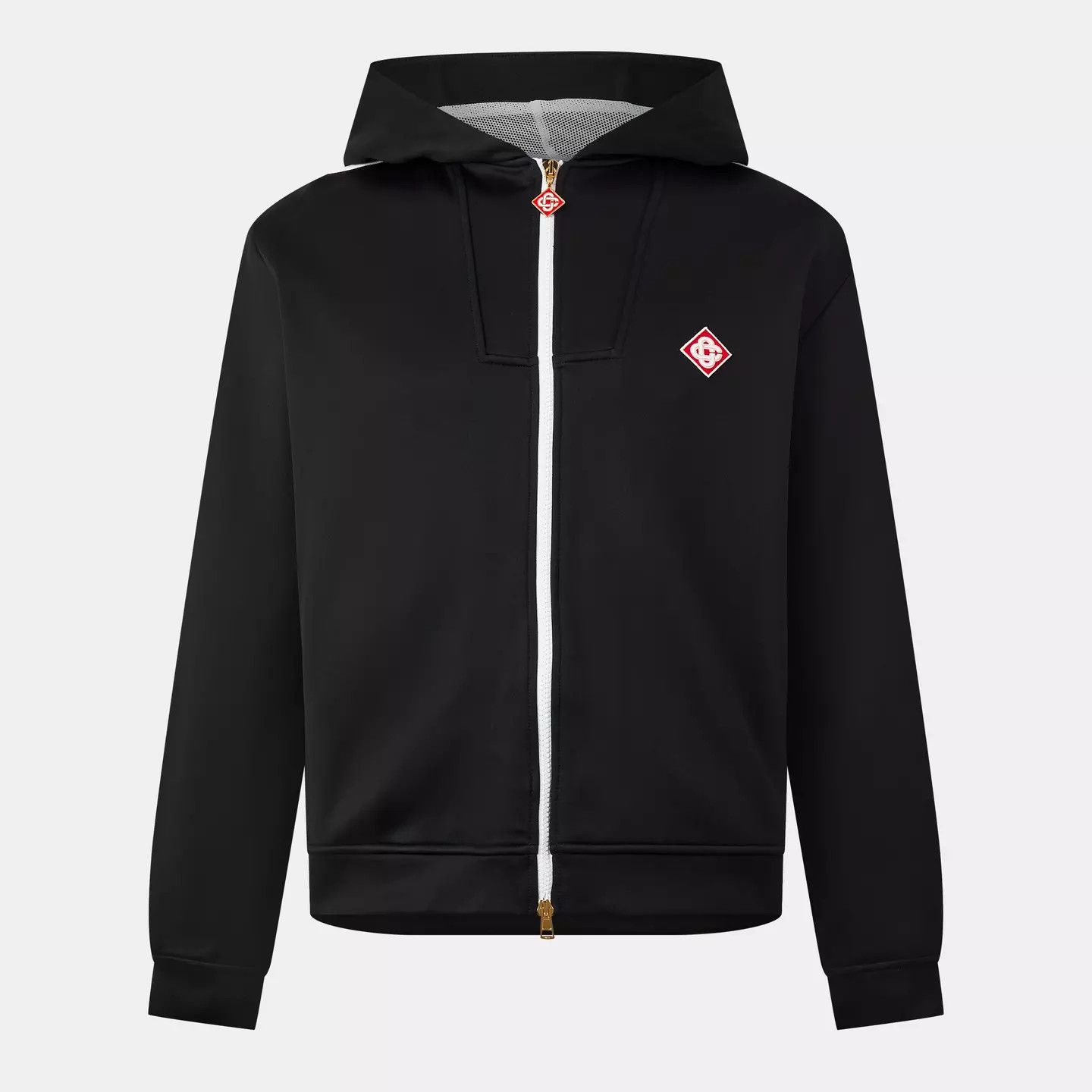 Casablanca o1g2r1mq0426 Scuba Hooded Sweatshirt in Black Size US L / EU 52-54 / 3 - 1 Thumbnail