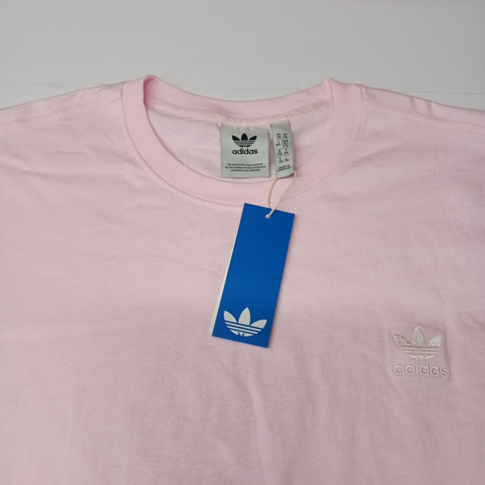 Adidas Men’s Adidas ESS Trefoil Tee Pink T-Shirt KR4453 Size 2XL Size US XXL / EU 58 / 5 - 2 Thumbnail