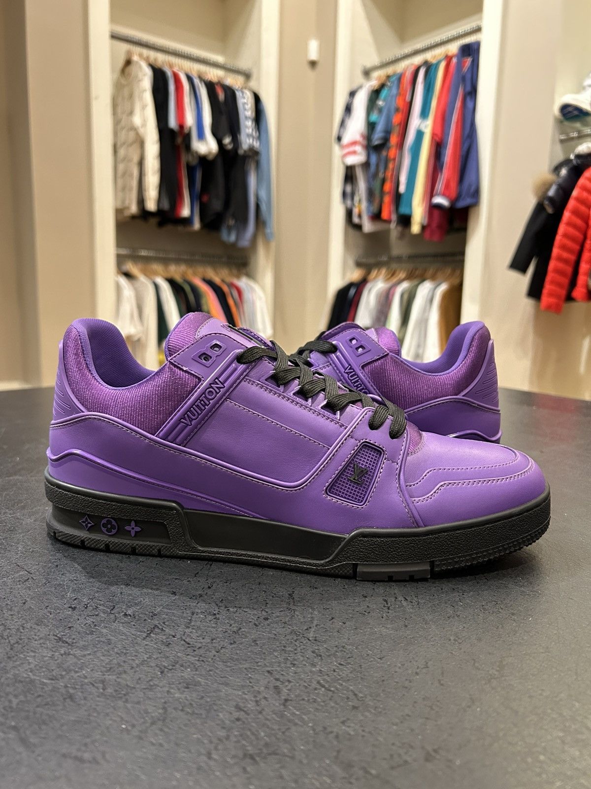 Louis Vuitton Louis Vuitton Trainer Purple Size US 9 / EU 42 - 1 Thumbnail