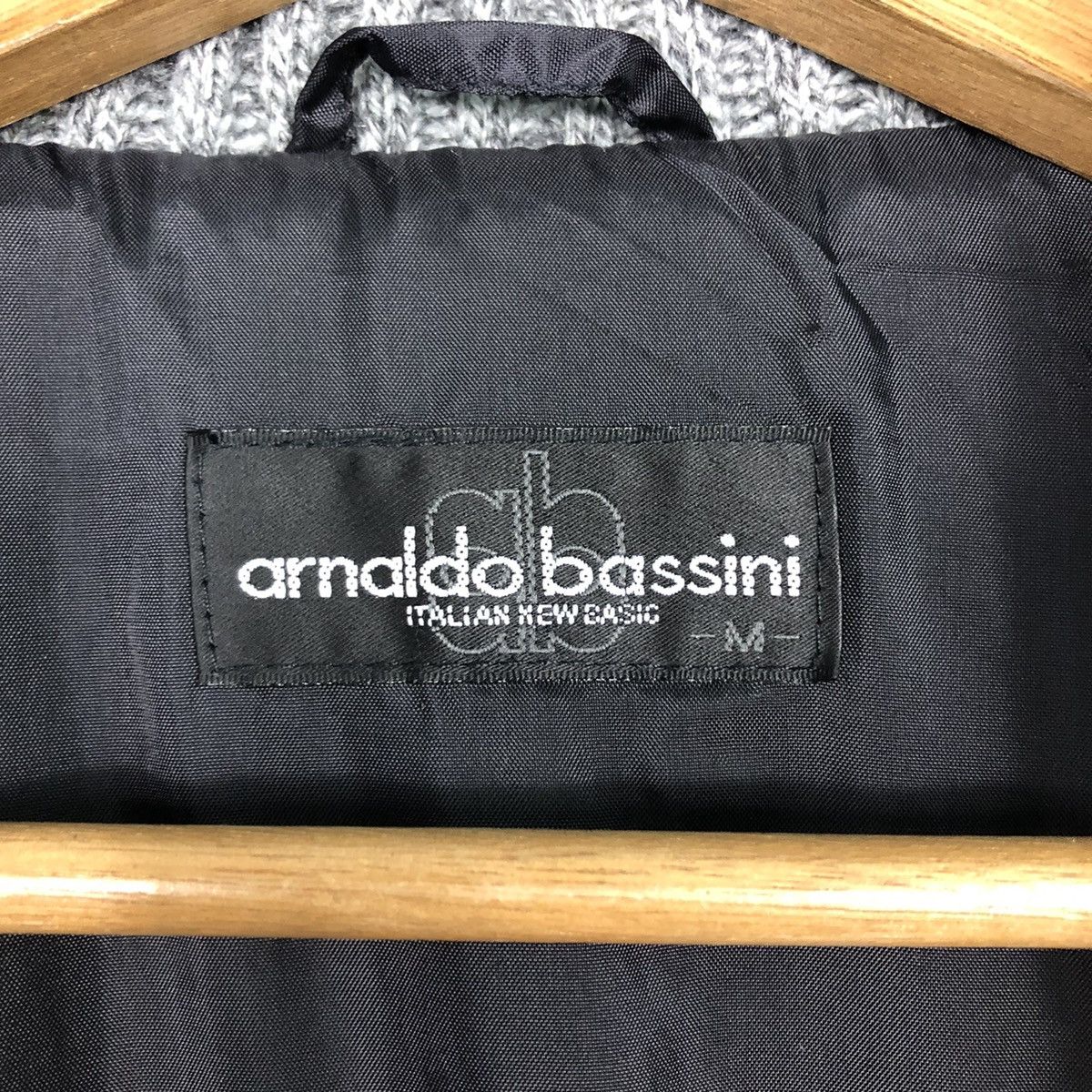 Japanese Brand 📌Bomber Jacket Knit Double Collar Arnold Bassini Navajo Size US M / EU 48-50 / 2 - 18 Thumbnail