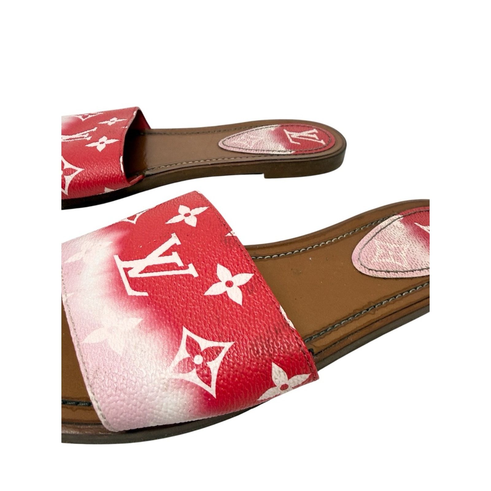 Louis Vuitton Louis Vuitton Escale Tie Dye Monogram Flat Mules Size 39 Size US 9 / IT 39 - 7 Thumbnail