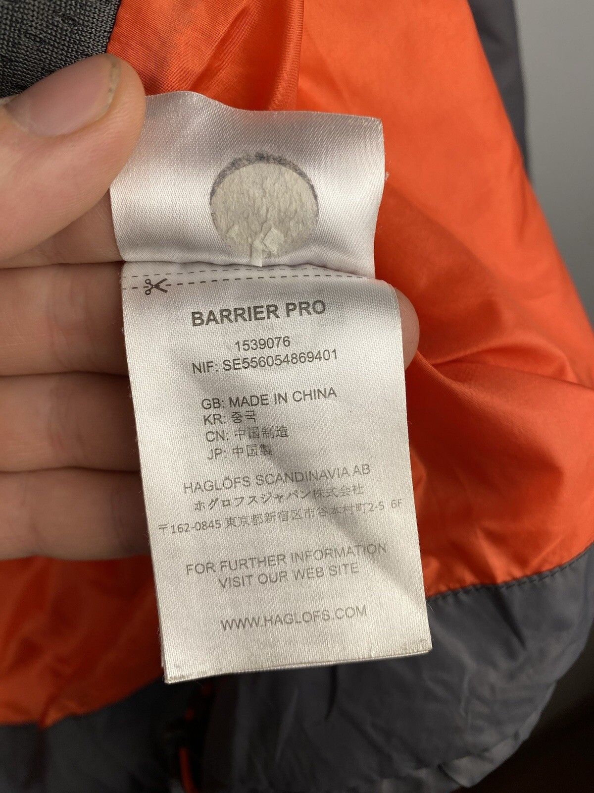 Haglofs Haglofs Nylon Outdoor Barrier Pro Puffer Jacket Size US L / EU 52-54 / 3 - 21 Thumbnail