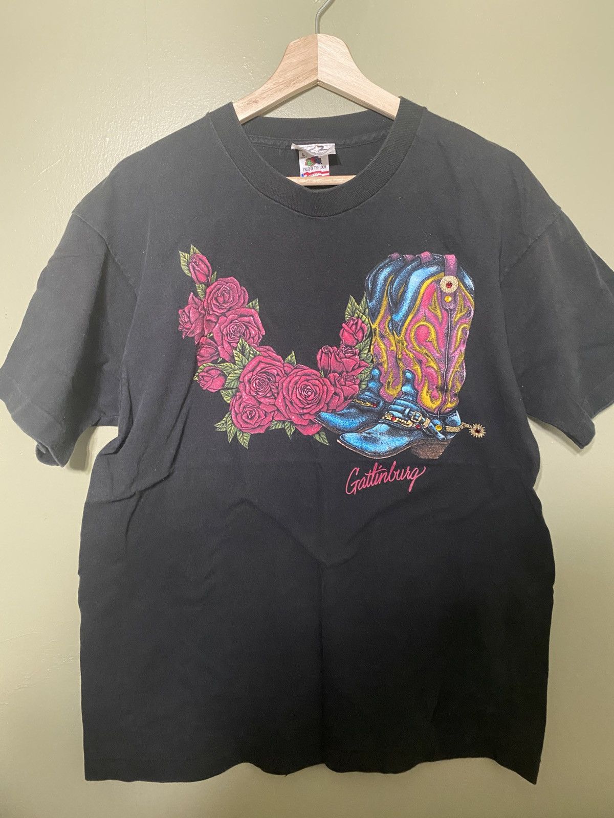 Fruit Of The Loom × Vintage Vintage fruit of the loom t-shirt Size Large Size US L / EU 52-54 / 3 - 2 Thumbnail