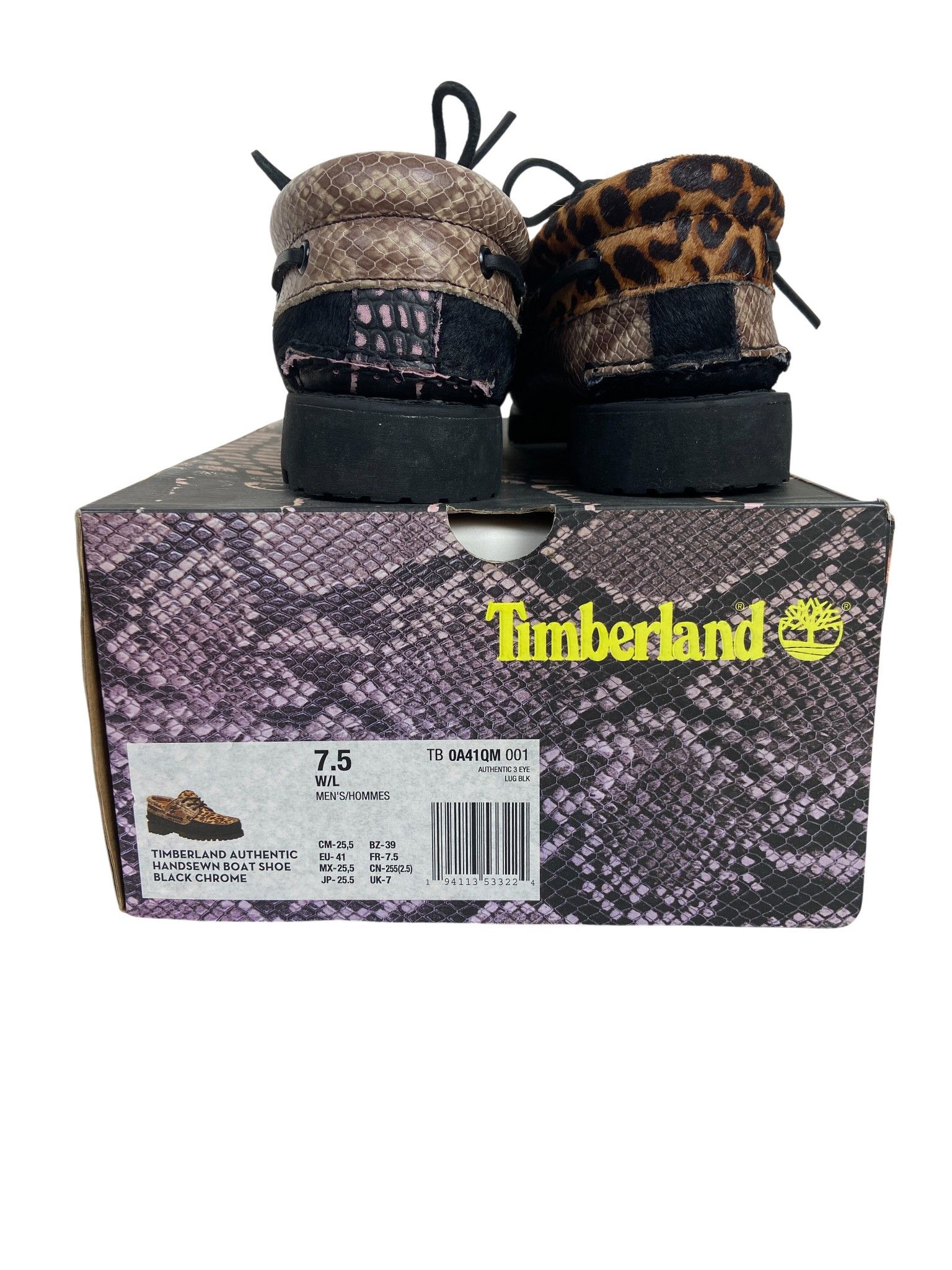 Timberland Chinatown Market x Timberland 3-Eye Handsewn Animal Print Size US 7.5 / EU 40-41 - 6 Thumbnail