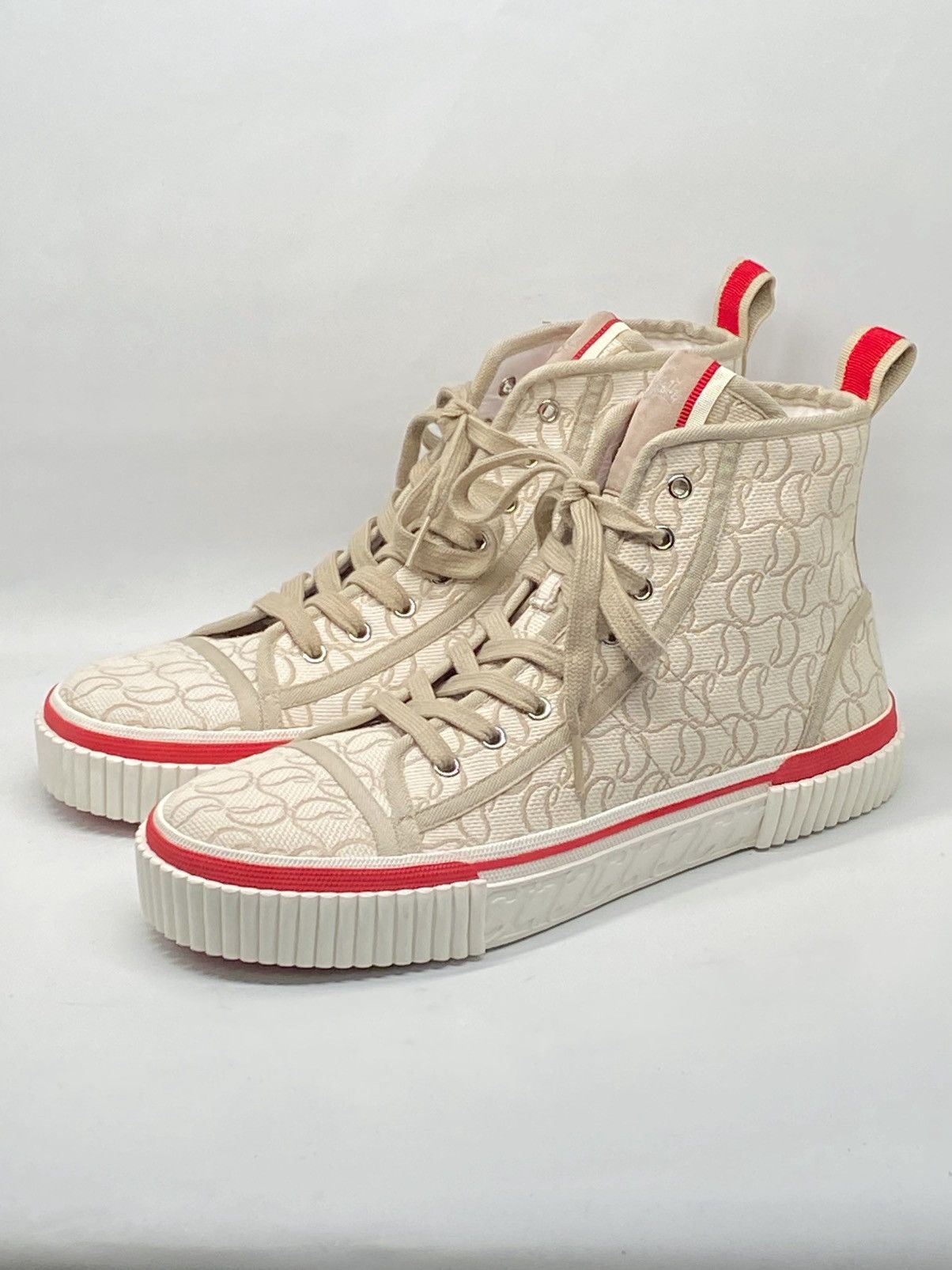 Christian Louboutin Christian Louboutin Cl High-Top Sneakers size 42/us size 9 Size US 9 / EU 42 - 8 Thumbnail
