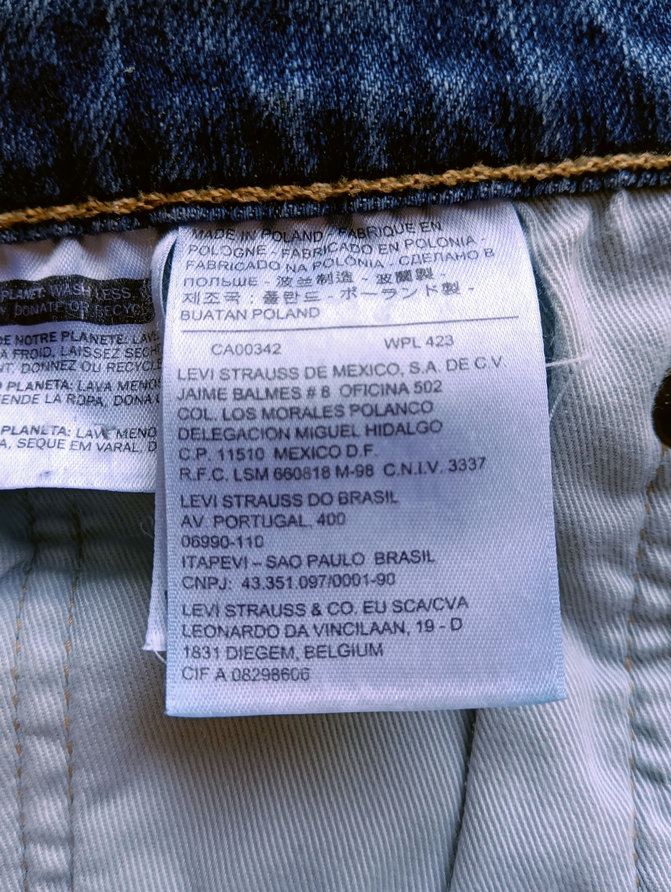 Levi's evi's 1st Generation Engineered Jeans Twisted Leg (2000) Size US 32 / EU 48 - 8 Thumbnail