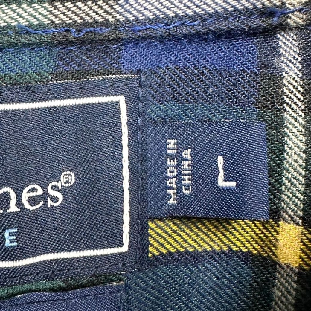 Vineyard Vines Vineyard Vines Shirt Mens Large Blue Plaid Crosby Performance Button-Up Slim/Regular Fit Size US L / EU 52-54 / 3 - 5 Thumbnail