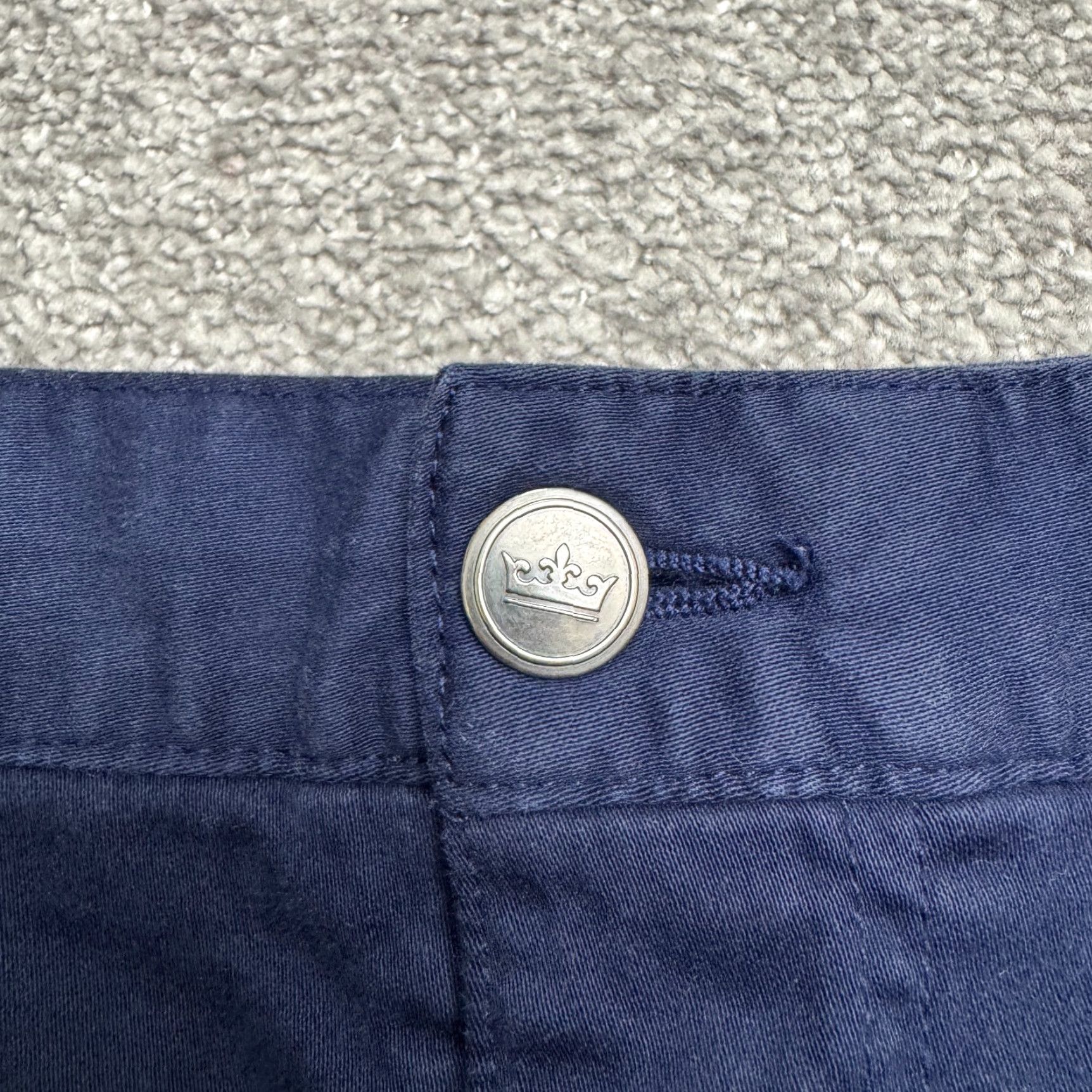 Peter Millar VINTAGE Peter Millar Men's Chino Pants Regular Fit Straight Leg Blue 28 Inseam Casual Business Size US 36 / EU 52 - 5 Thumbnail