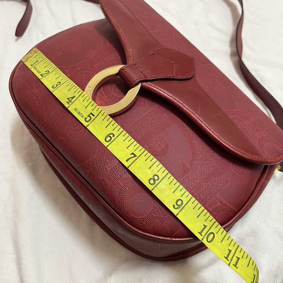 Christian Dior Monsieur × Dior × Vintage Authentic Vintage Christian Dior Monogram Leather Slingbag Size ONE SIZE - 13 Thumbnail