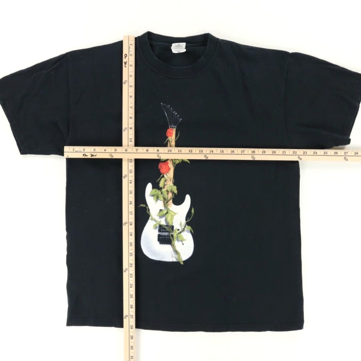 Anvil VTG Anvil Trans-Siberian Orchestra Rose Guitar 2005 Solid T-Shirt Black Men's XL Shirt Mens VTG Size US XL / EU 56 / 4 - 3 Thumbnail