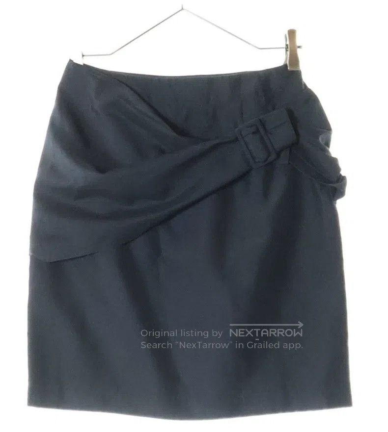 Comme des Garcons Comme Des Garcons size M Double-layered ribbed skirt, blac Size 23" - 1 Thumbnail