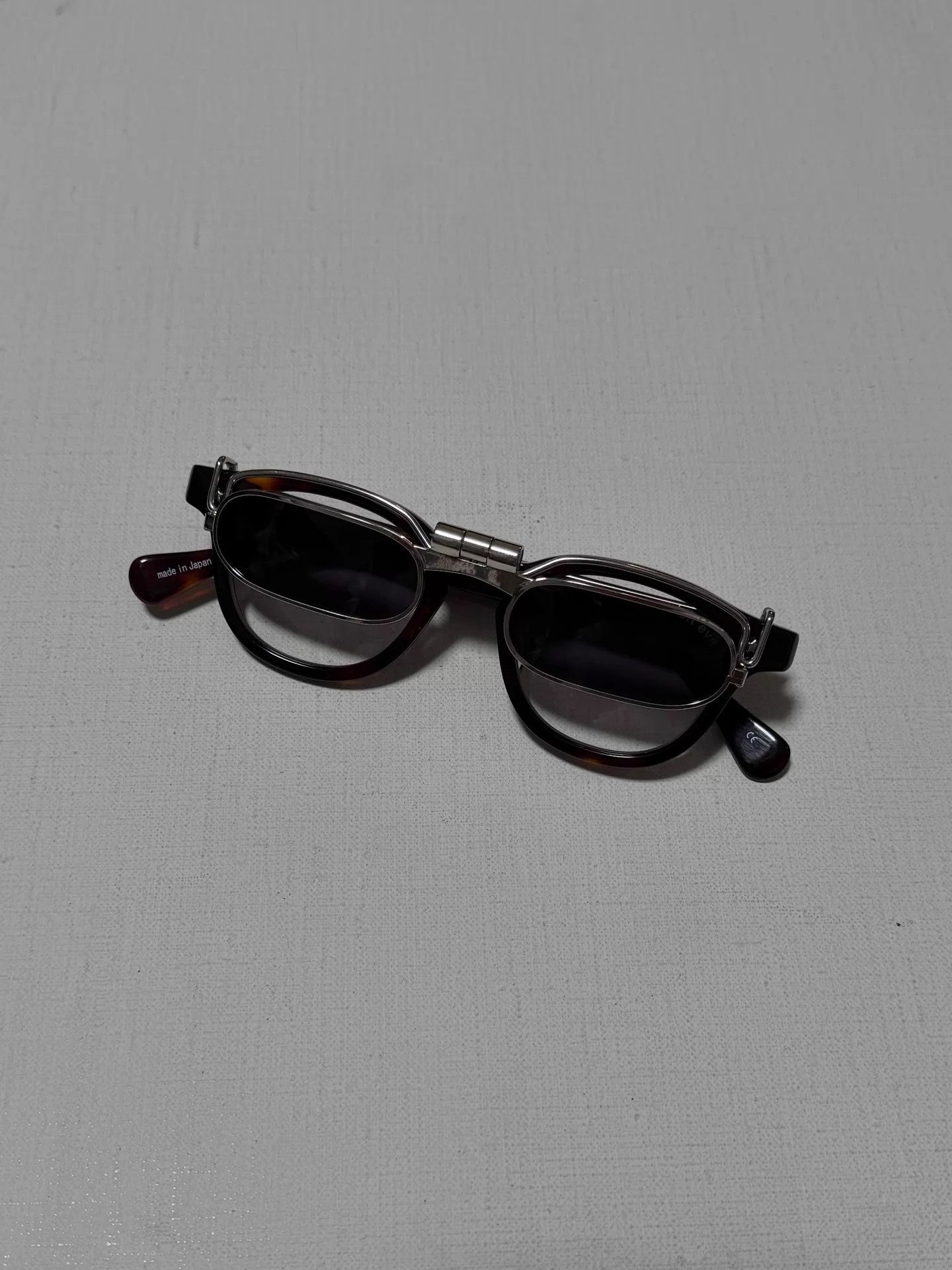 Takahiromiyashita The Soloist. Takahiromiyashitani The Soloist Double-Layer Clip-On Glasses Size ONE SIZE - 1 Thumbnail
